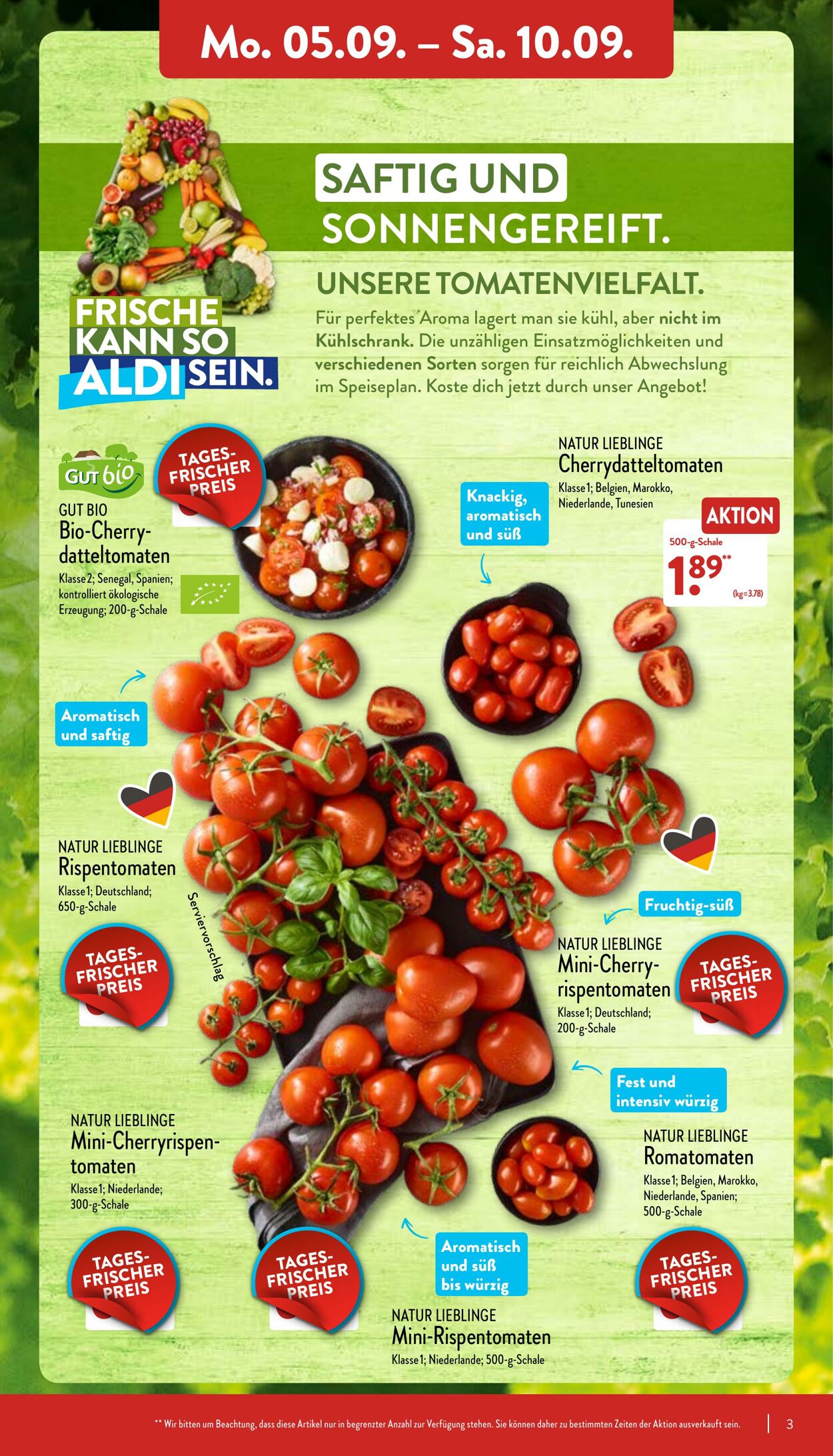 Prospekt Aldi-Nord 05.09.2022 - 10.09.2022