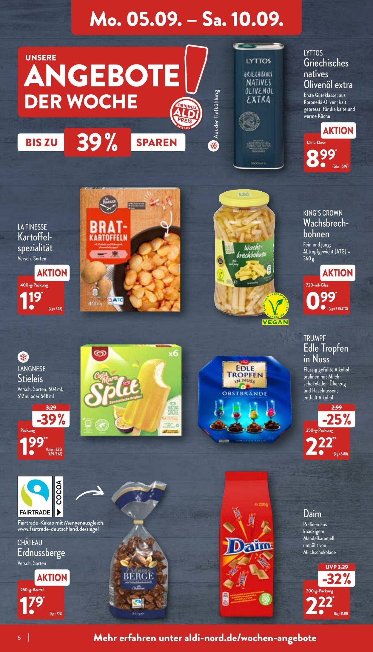 Prospekt Aldi-Nord 05.09.2022 - 10.09.2022