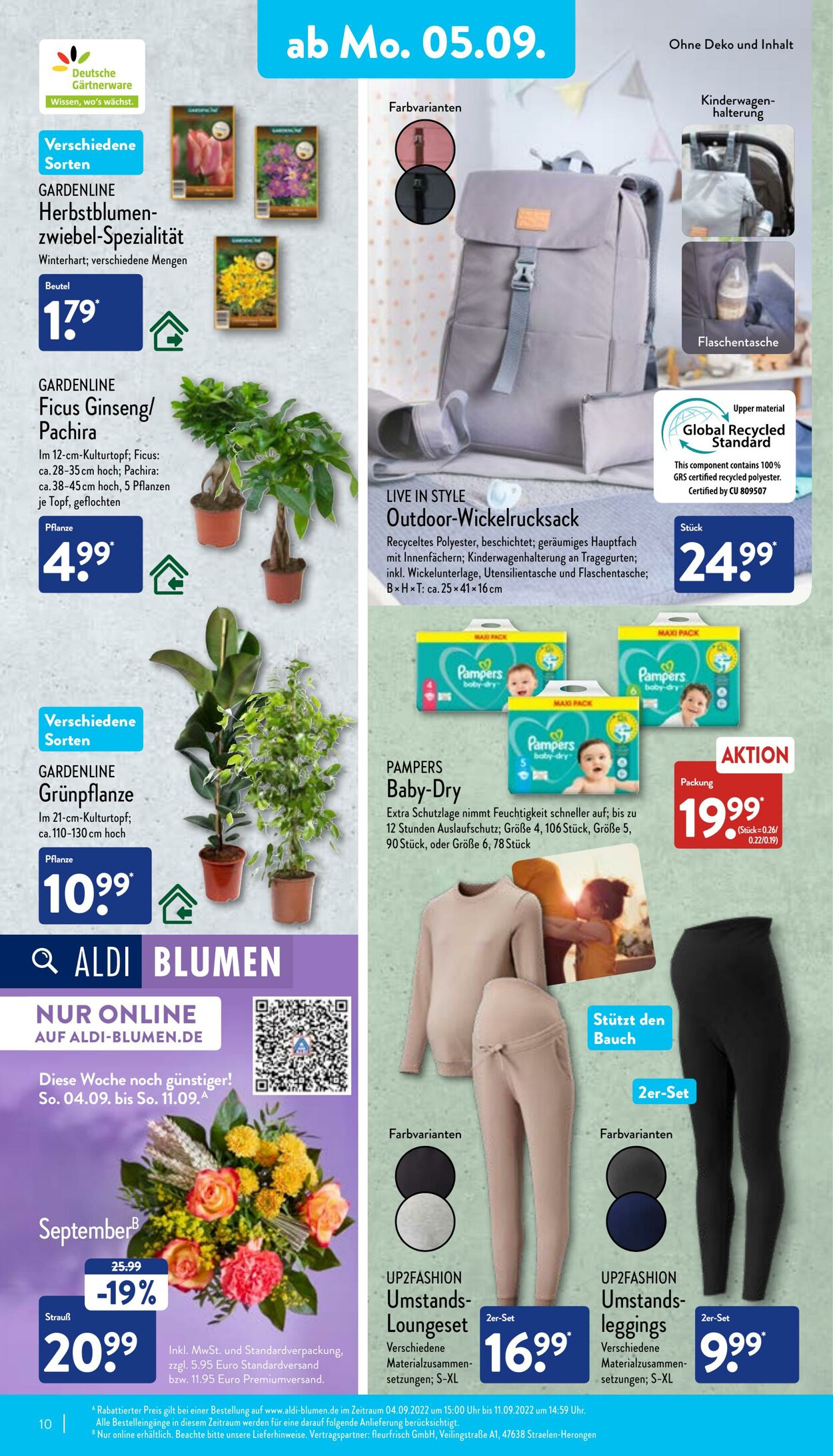 Prospekt Aldi-Nord 05.09.2022 - 10.09.2022