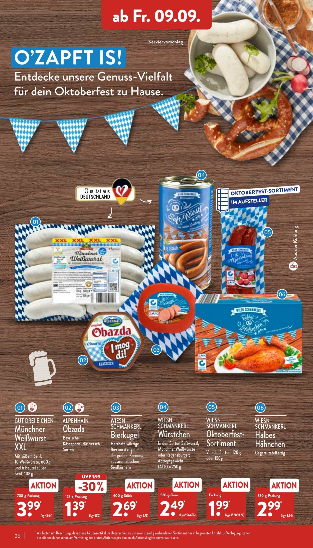 Prospekt Aldi-Nord 05.09.2022 - 10.09.2022