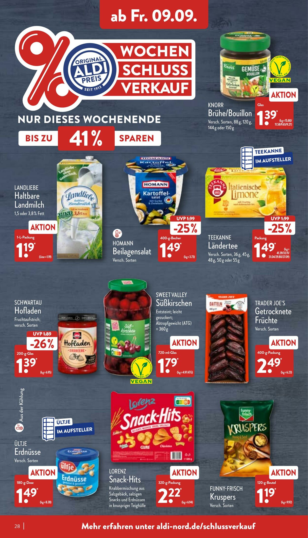 Prospekt Aldi-Nord 05.09.2022 - 10.09.2022