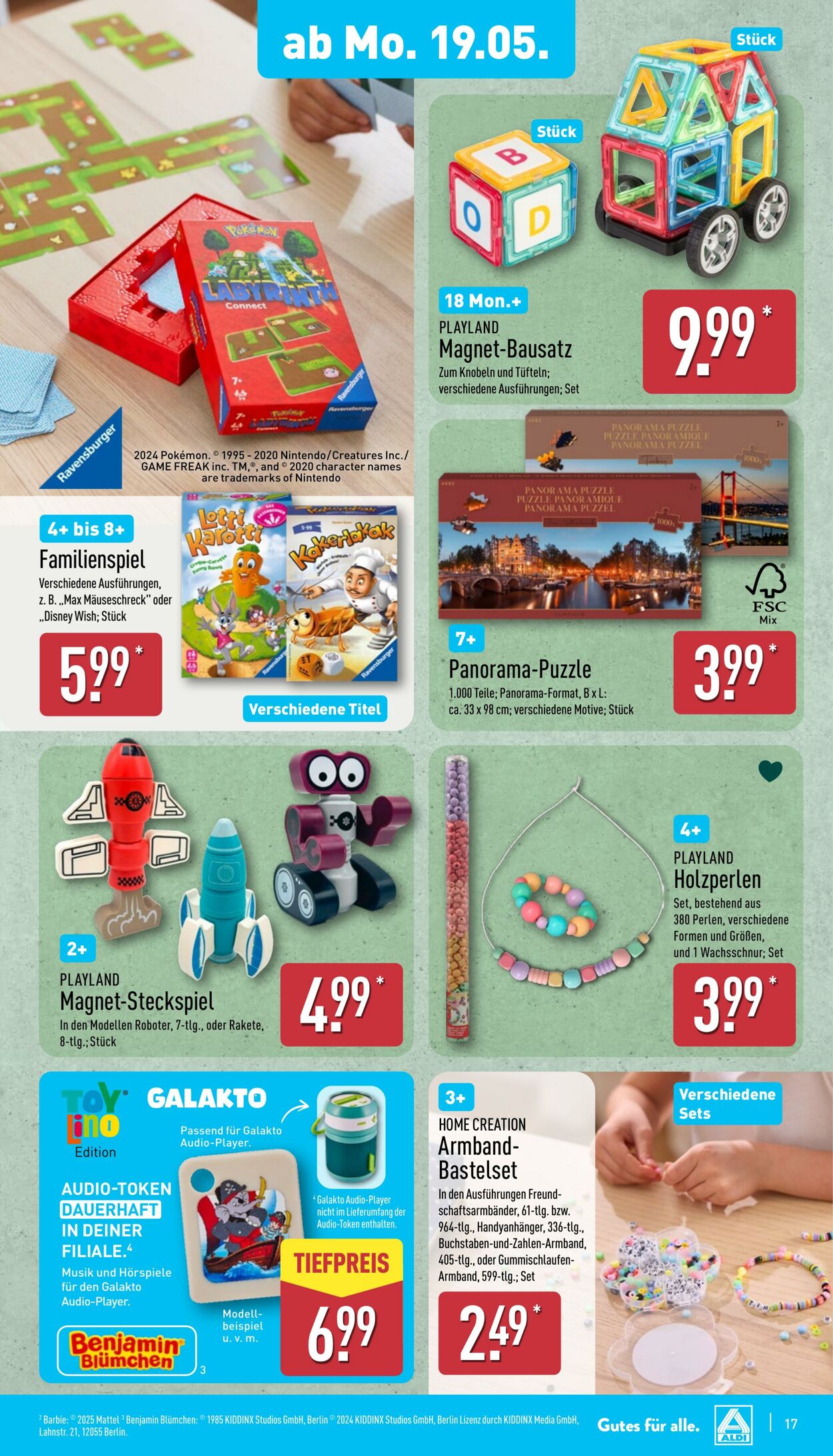 Prospekt Aldi-Nord 12.05.2025 - 17.05.2025