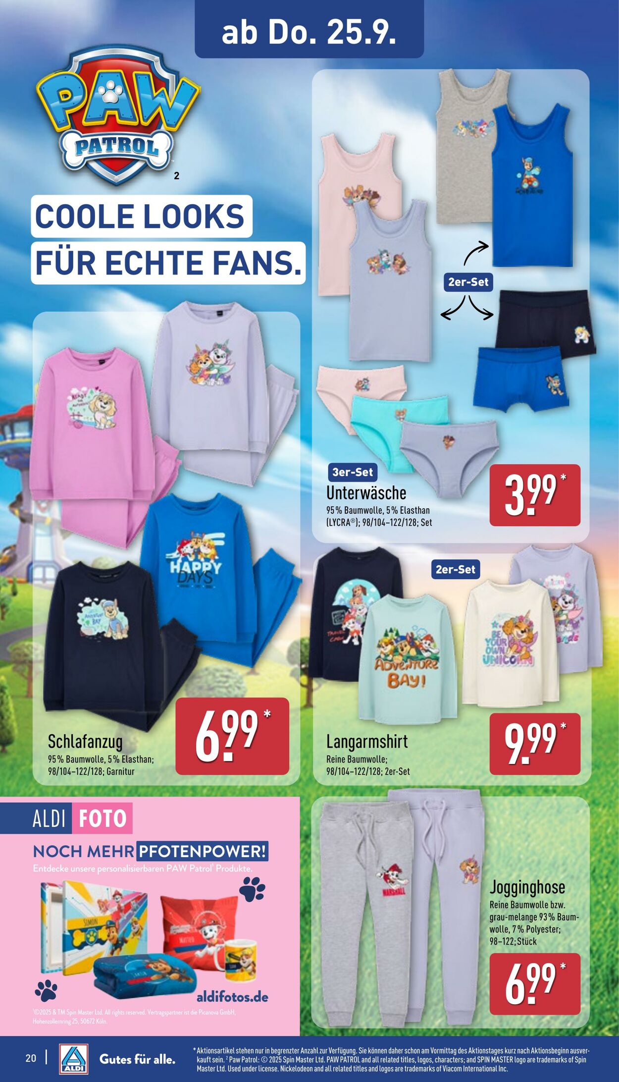 Prospekt Aldi-Nord 22.09.2025 - 27.09.2025