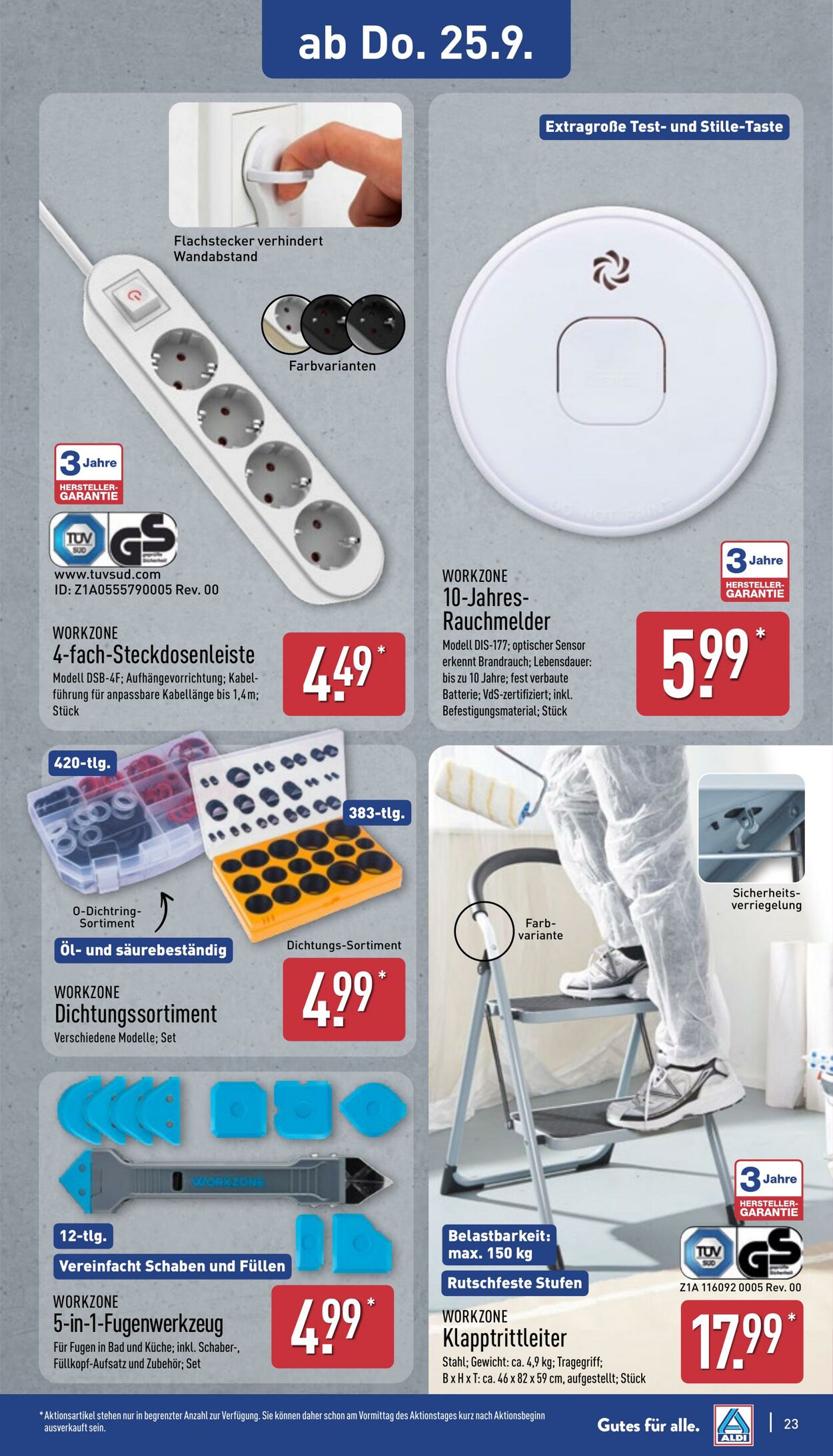 Prospekt Aldi-Nord 22.09.2025 - 27.09.2025