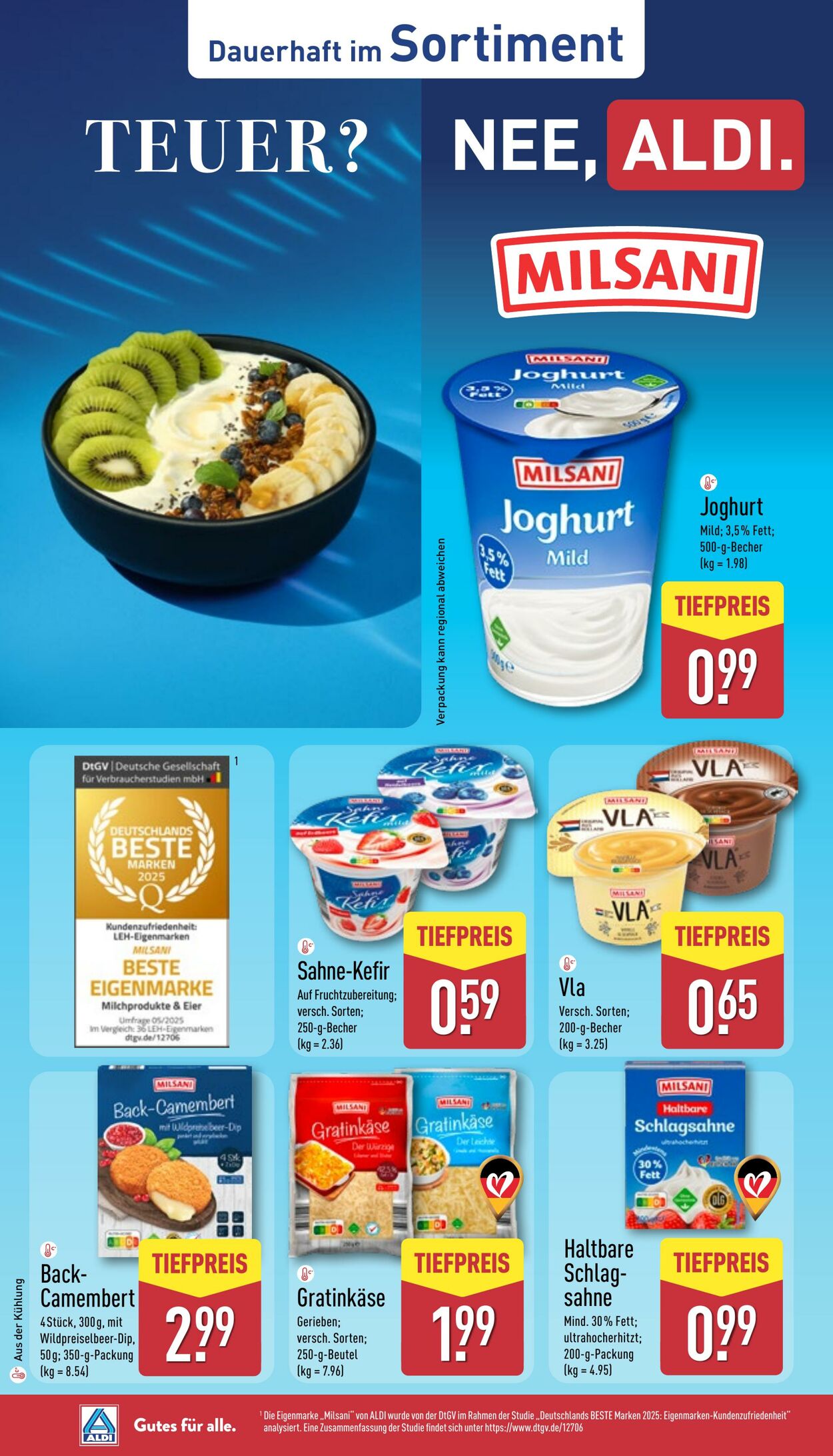 Prospekt Aldi-Nord 22.09.2025 - 27.09.2025