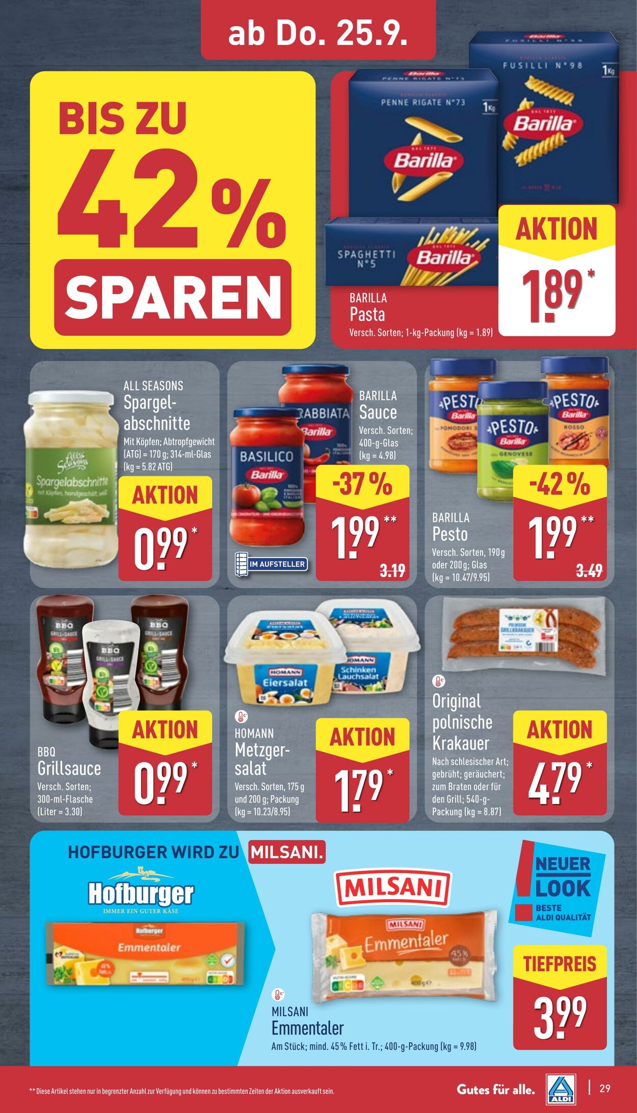 Prospekt Aldi-Nord 22.09.2025 - 27.09.2025
