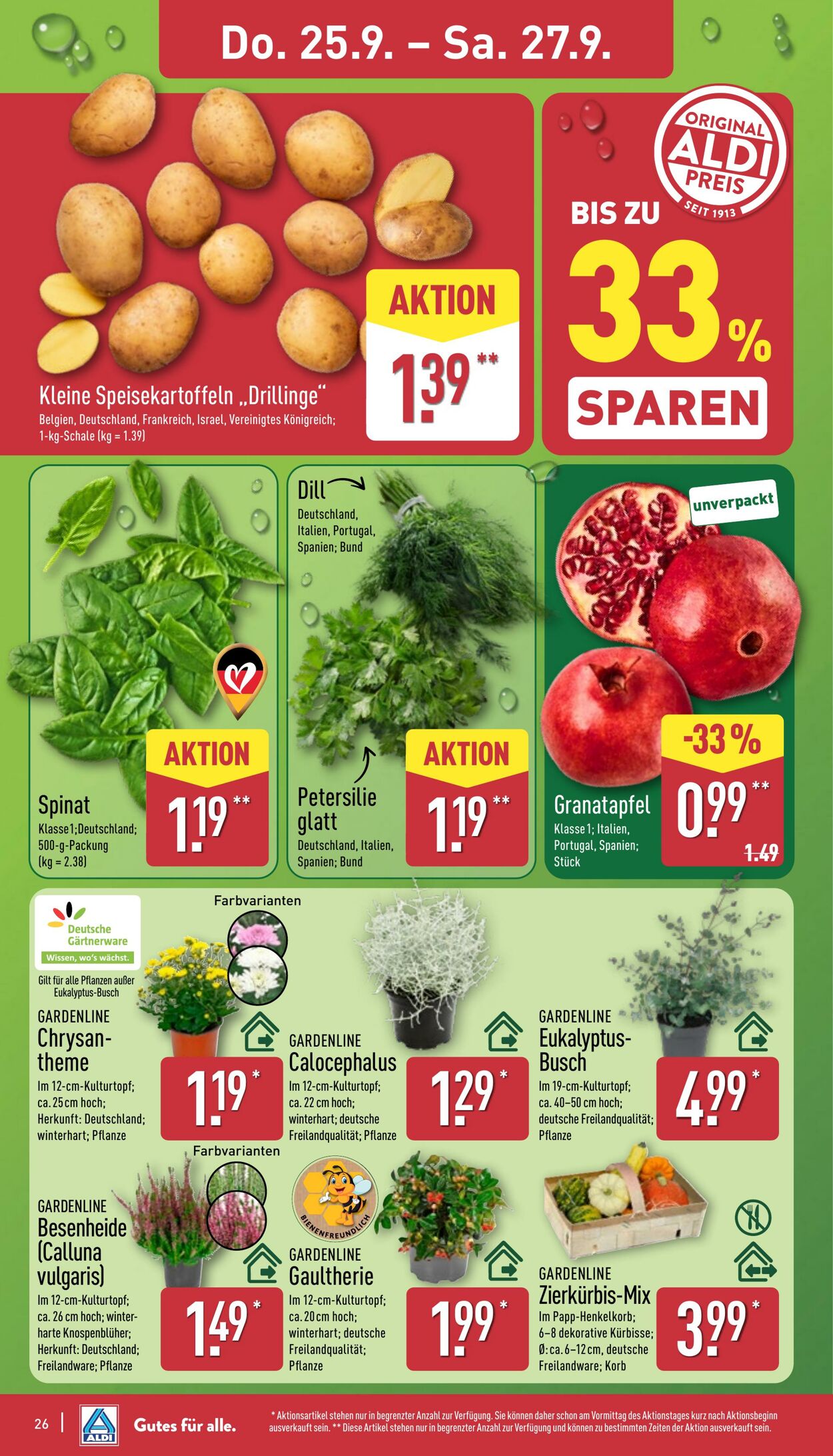 Prospekt Aldi-Nord 22.09.2025 - 27.09.2025
