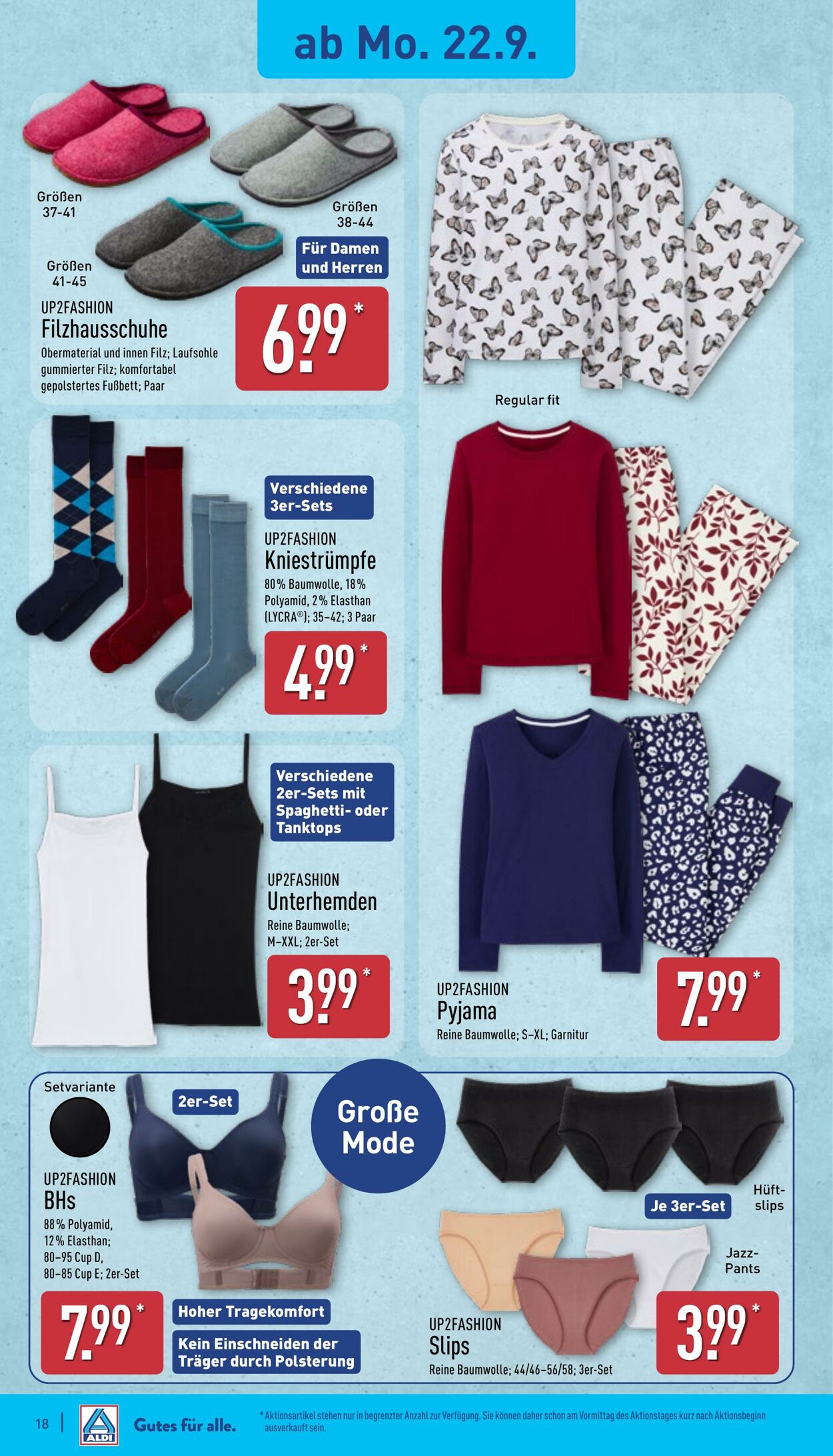 Prospekt Aldi-Nord 22.09.2025 - 27.09.2025