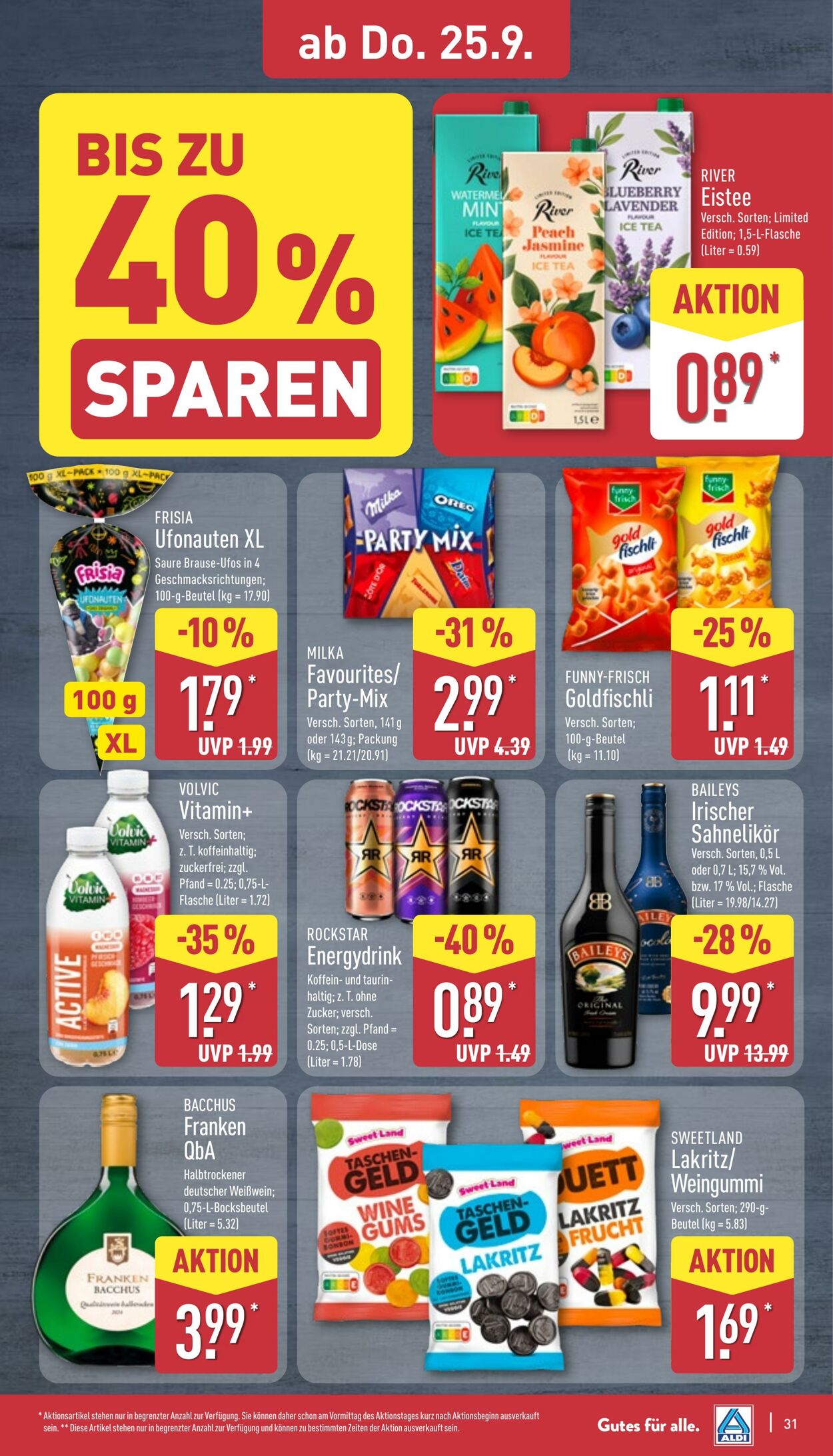Prospekt Aldi-Nord 22.09.2025 - 27.09.2025