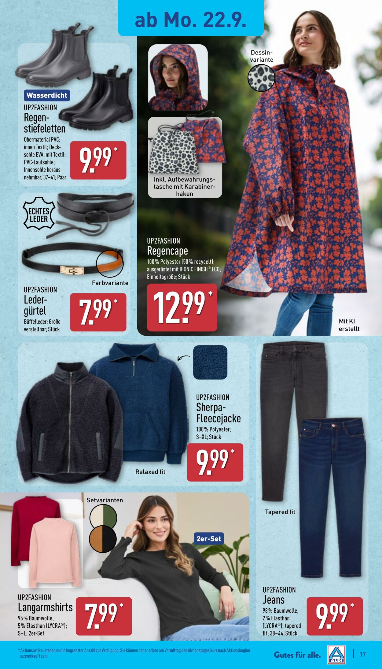 Prospekt Aldi-Nord 22.09.2025 - 27.09.2025