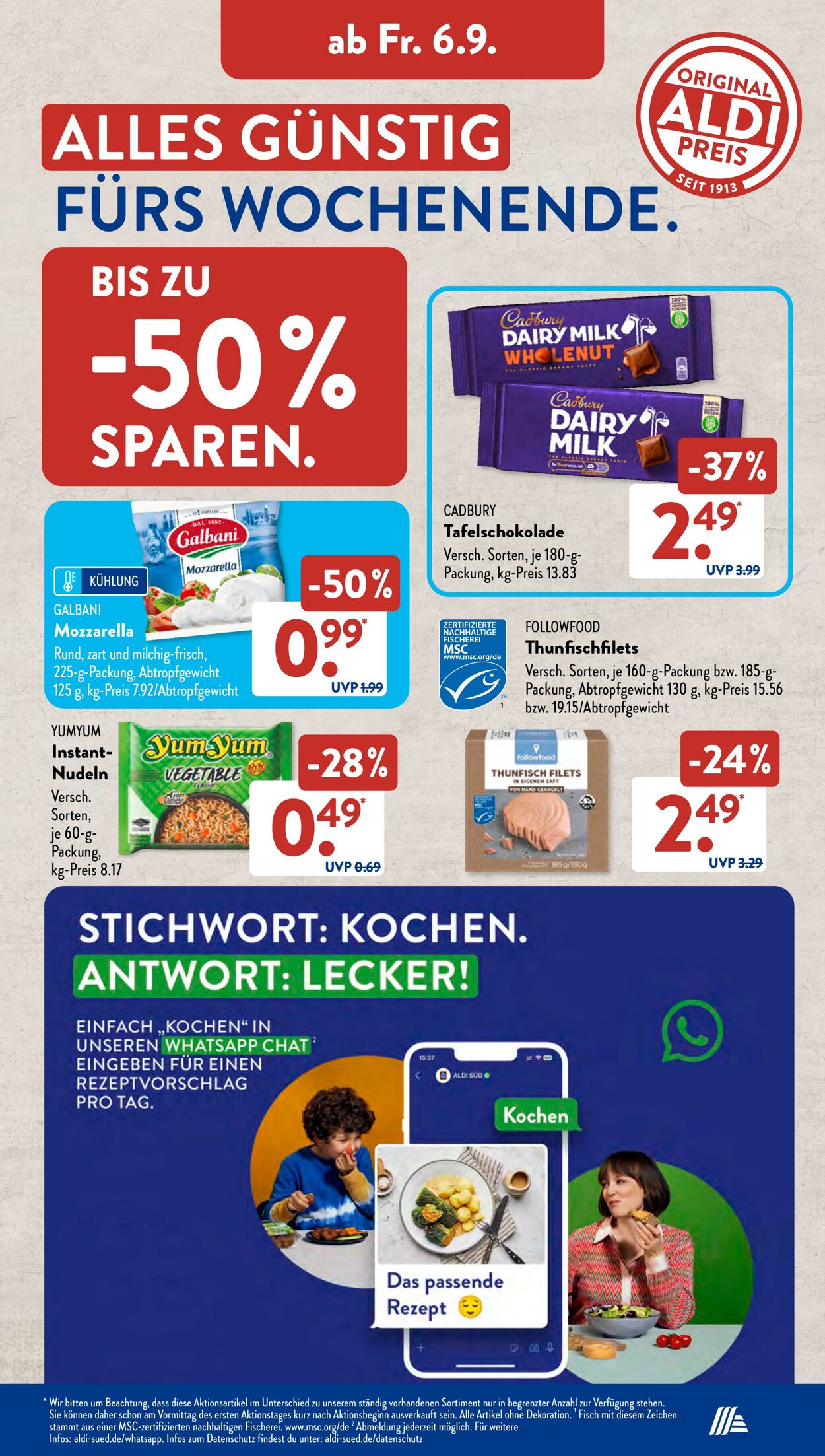 Prospekt ALDI SÜD 01.09.2024 - 07.09.2024