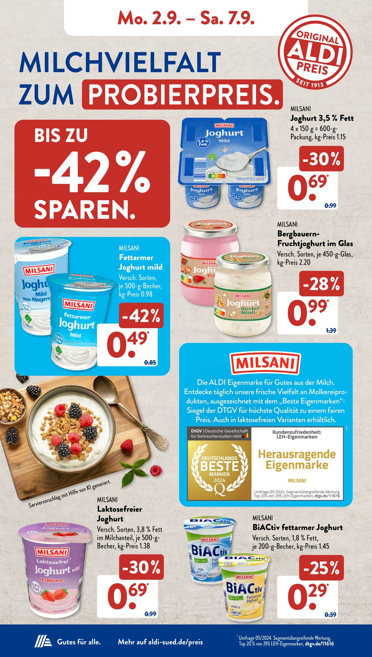 Prospekt ALDI SÜD 01.09.2024 - 07.09.2024