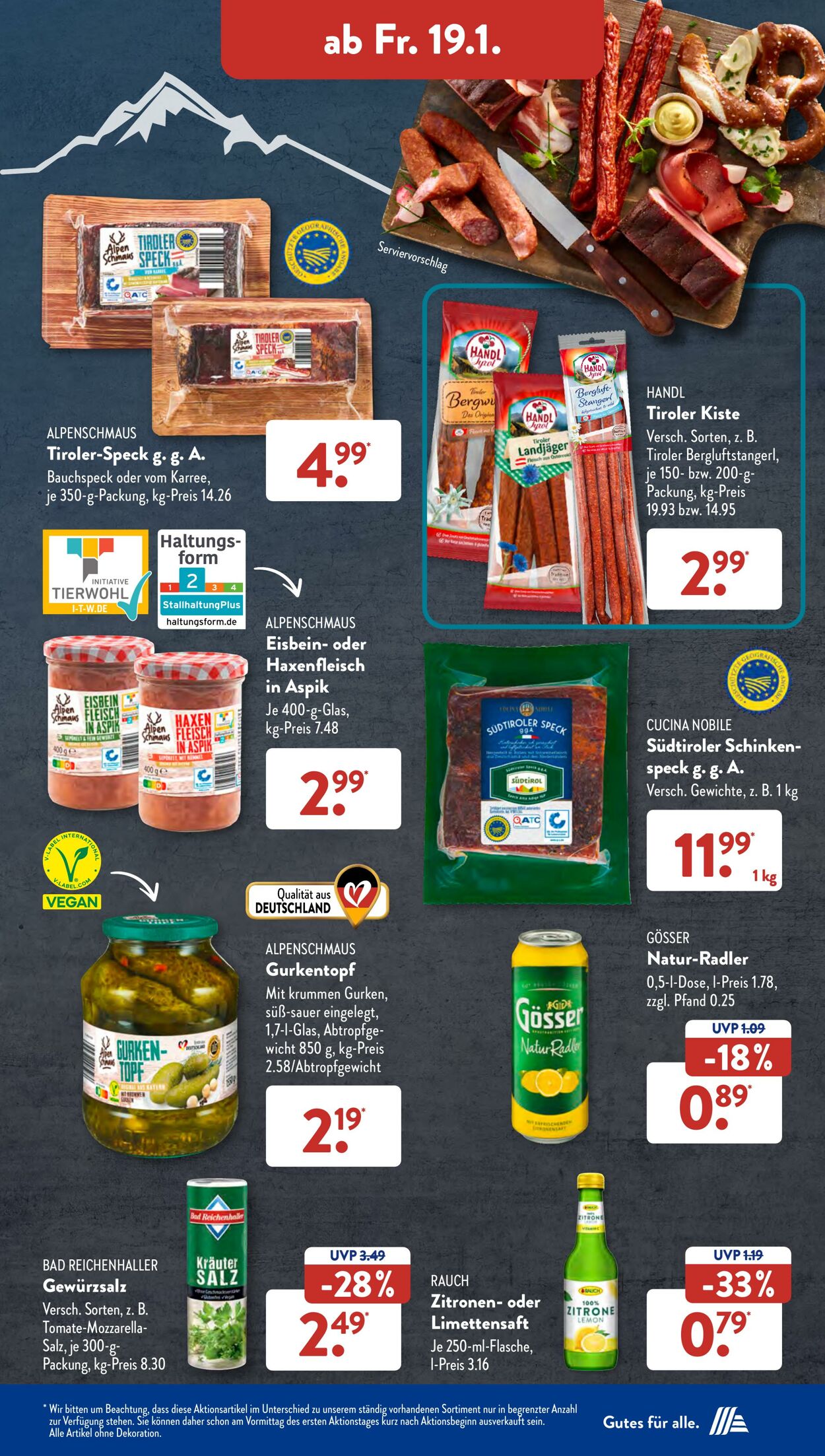 Prospekt ALDI SÜD 15.01.2024 - 20.01.2024