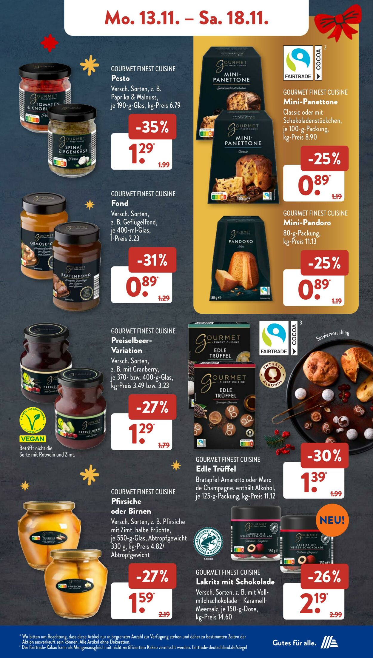 Prospekt ALDI SÜD 13.11.2023 - 18.11.2023