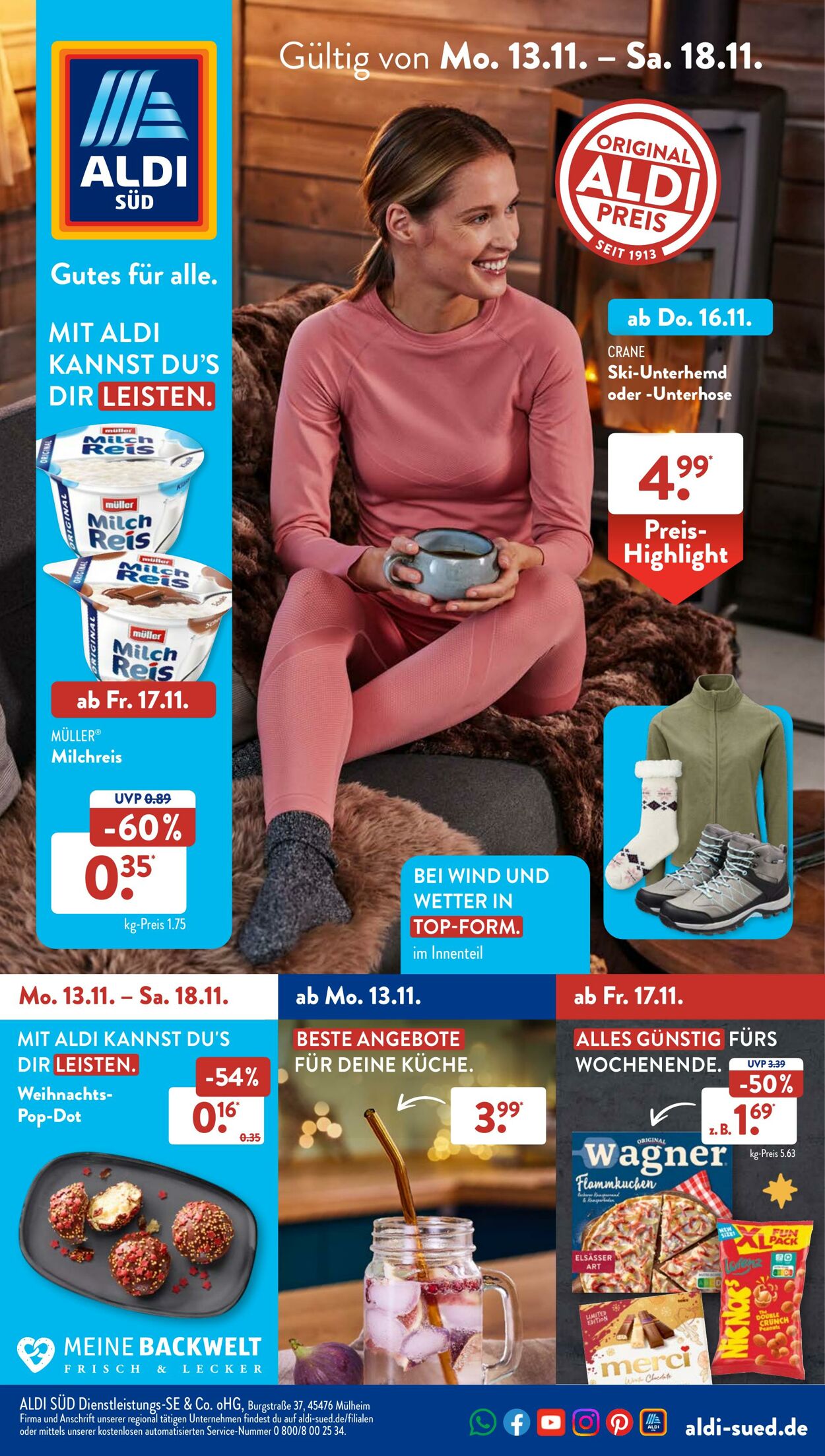 Prospekt ALDI SÜD 13.11.2023 - 18.11.2023