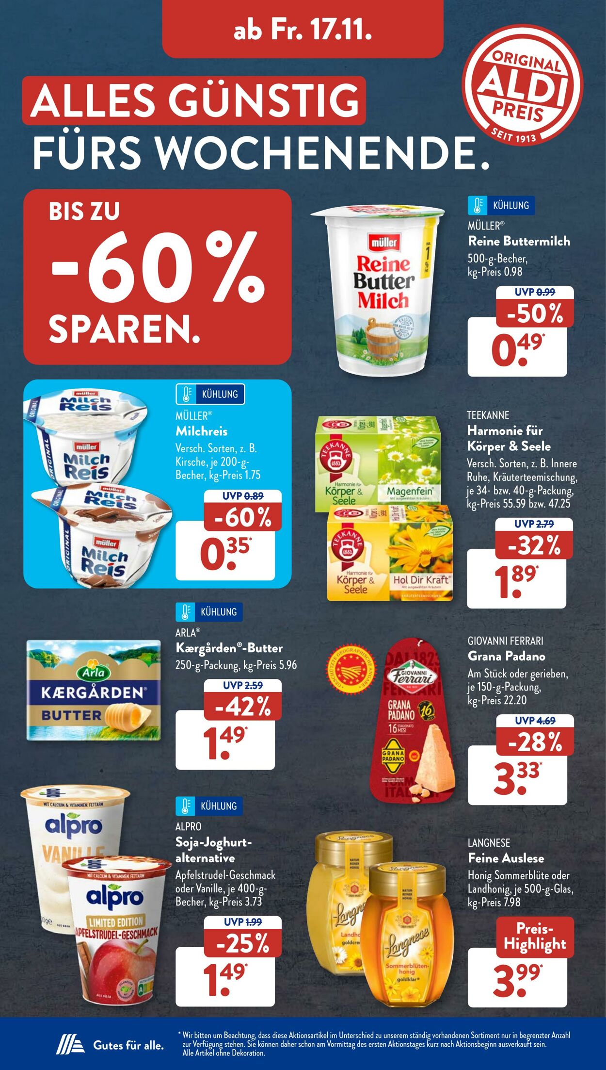 Prospekt ALDI SÜD 13.11.2023 - 18.11.2023