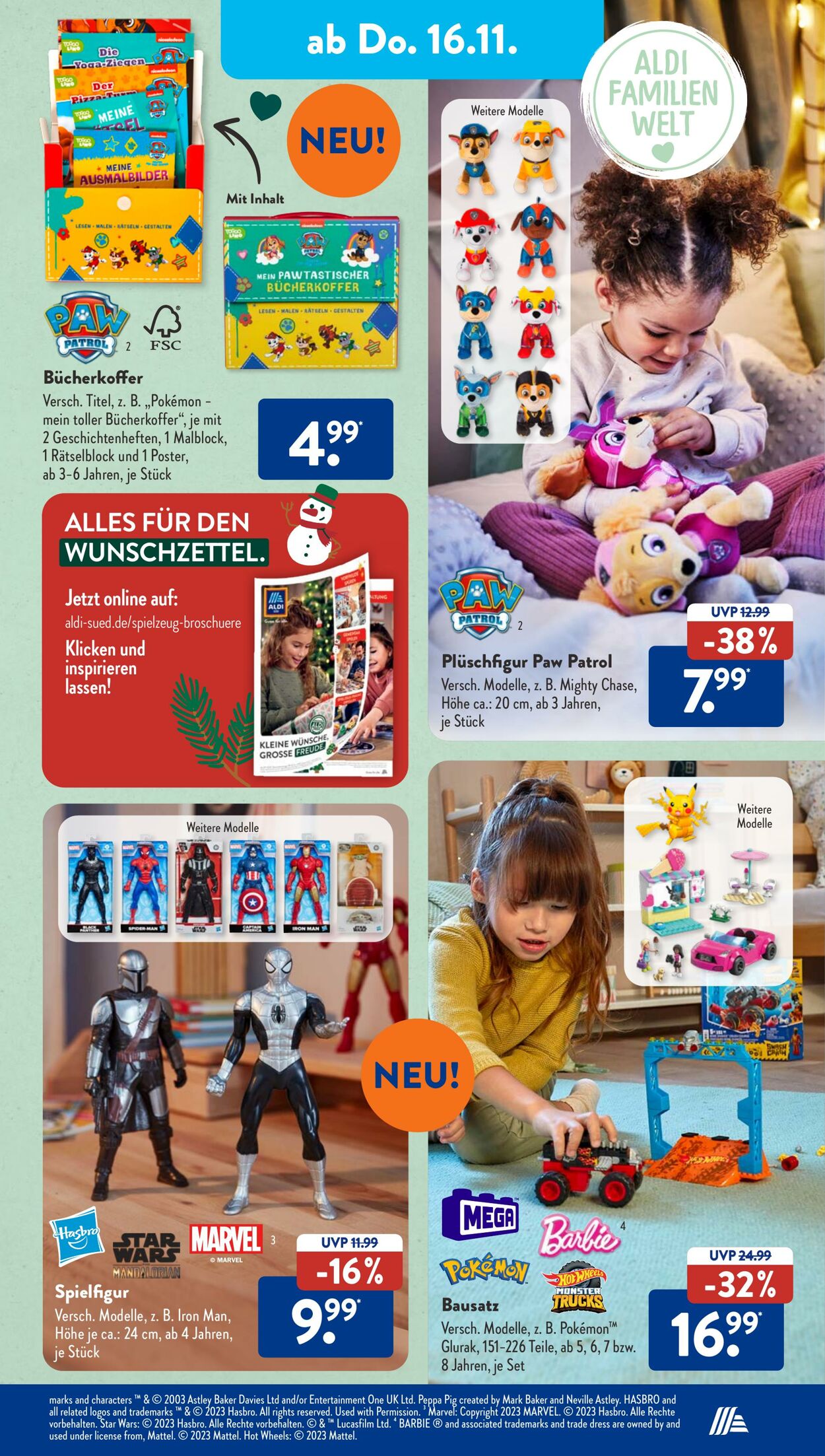 Prospekt ALDI SÜD 13.11.2023 - 18.11.2023