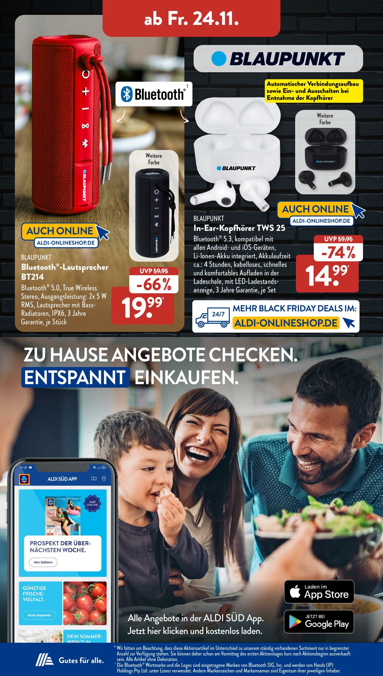 Prospekt ALDI SÜD 20.11.2023 - 25.11.2023