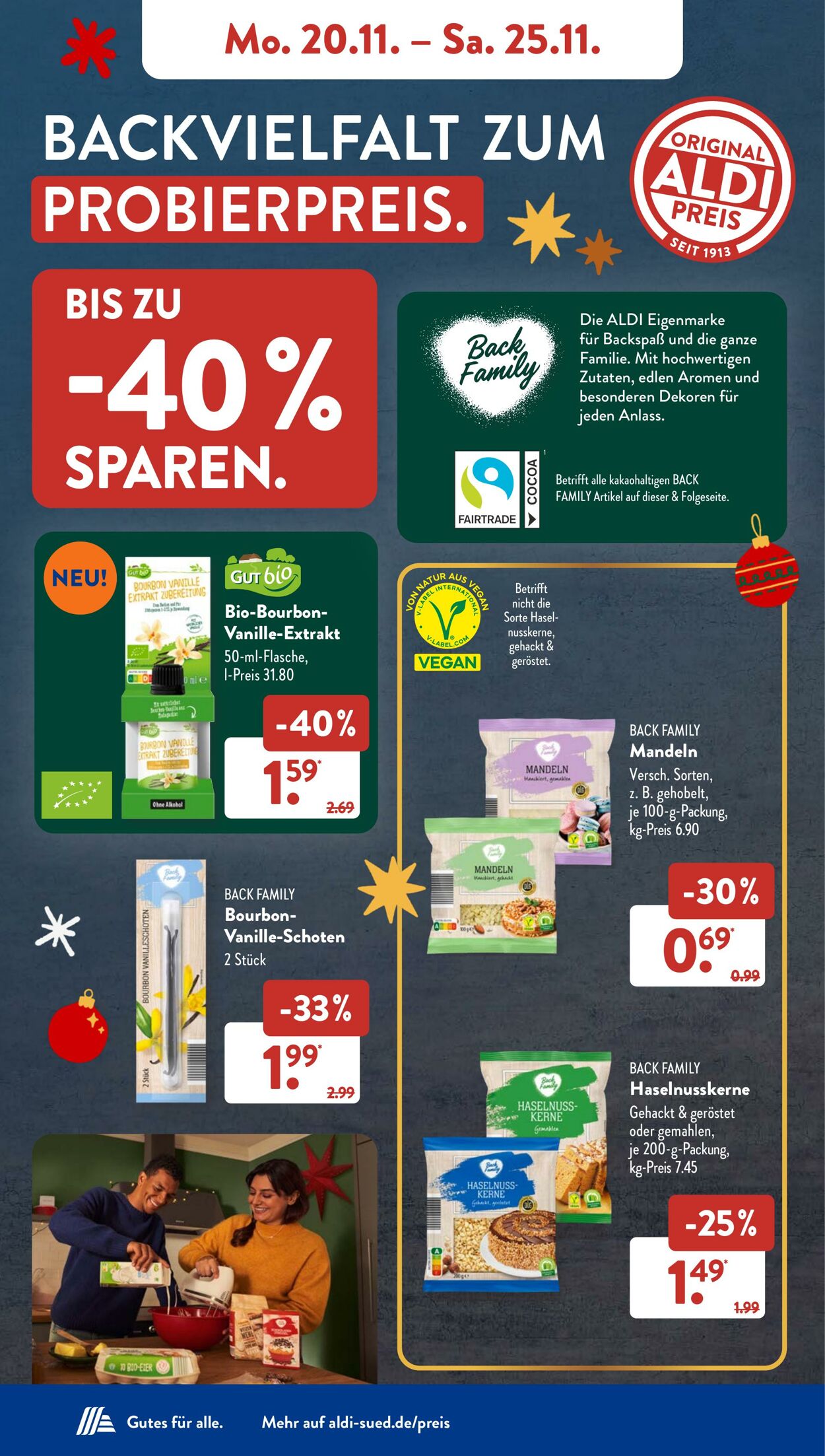 Prospekt ALDI SÜD 20.11.2023 - 25.11.2023