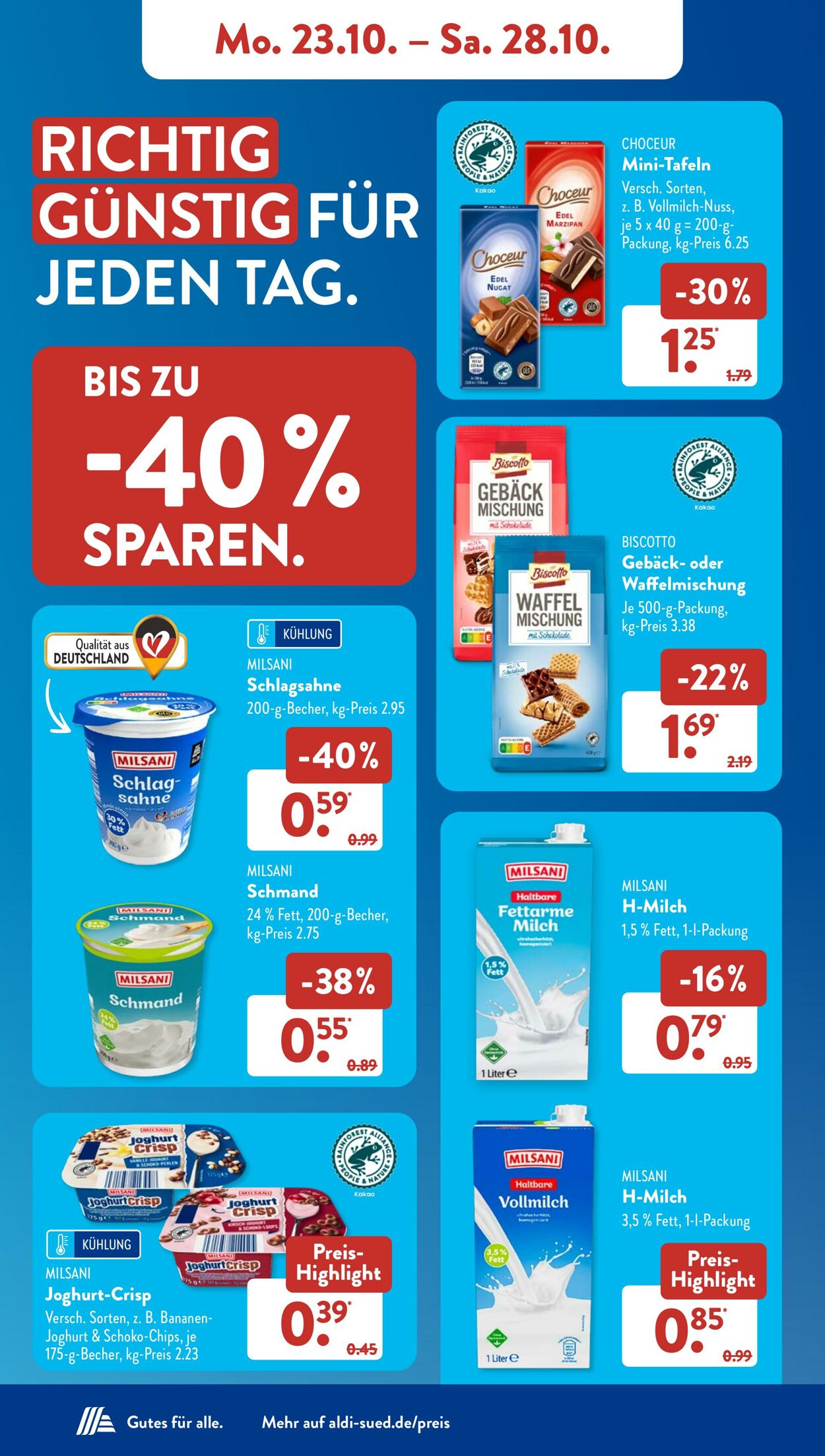 Prospekt ALDI SÜD 23.10.2023 - 28.10.2023