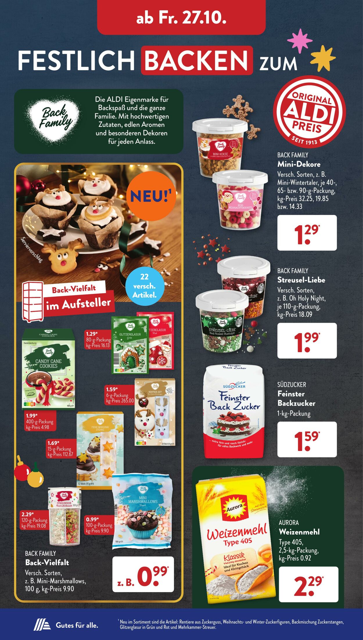 Prospekt ALDI SÜD 23.10.2023 - 28.10.2023