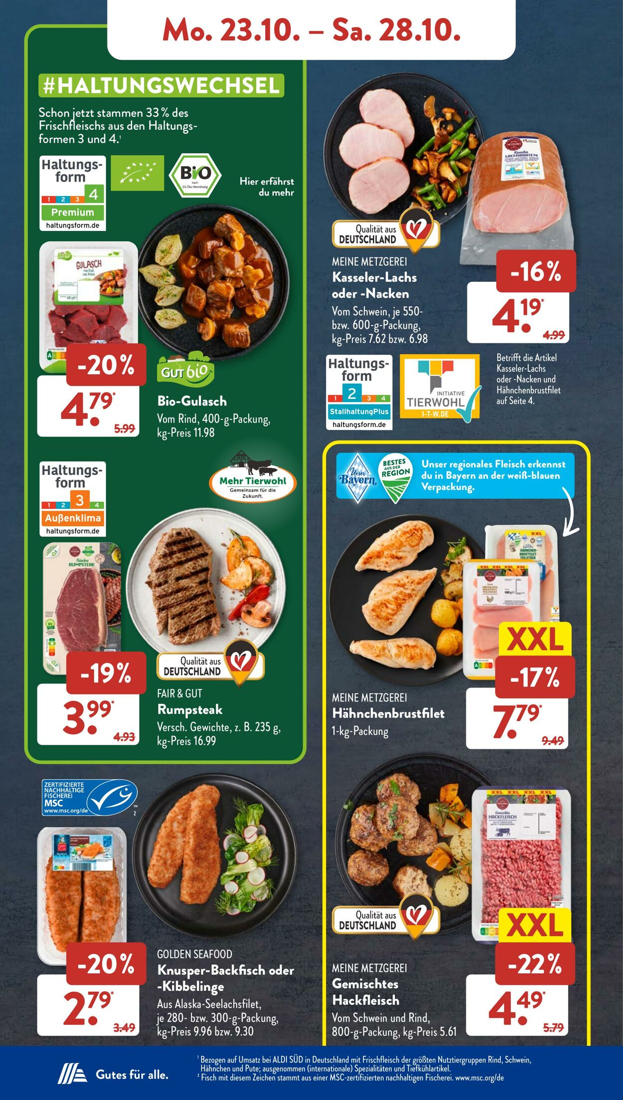 Prospekt ALDI SÜD 23.10.2023 - 28.10.2023