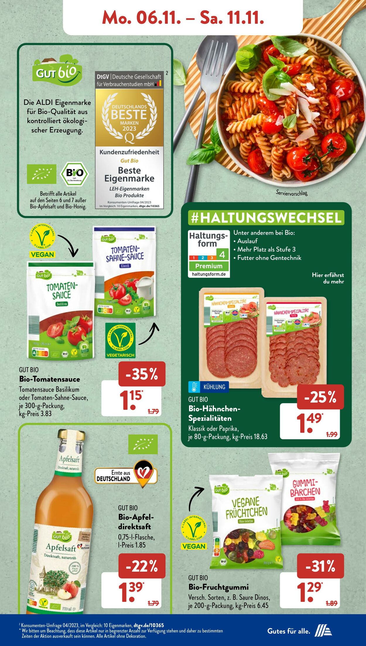 Prospekt ALDI SÜD 06.11.2023 - 11.11.2023