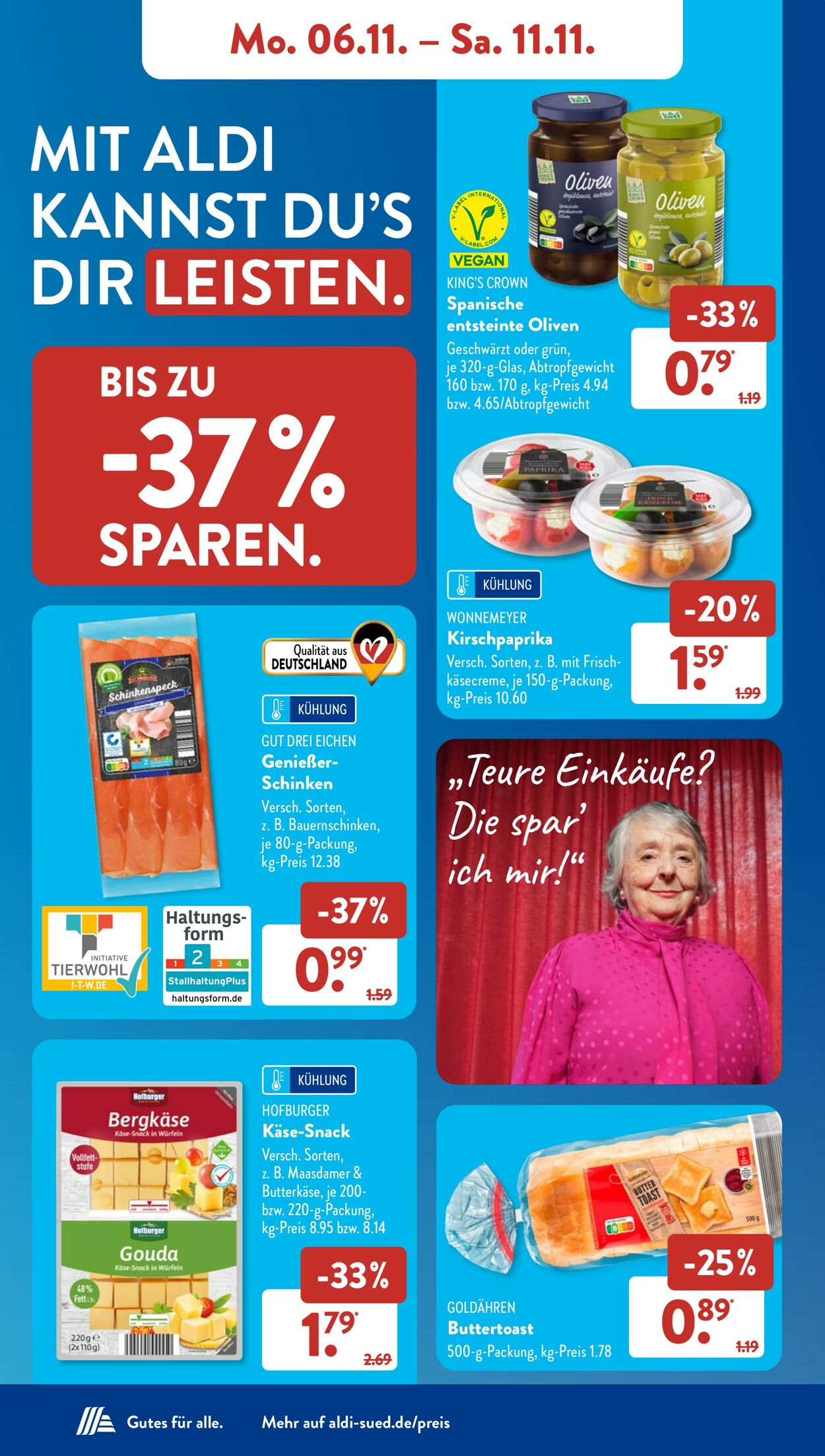 Prospekt ALDI SÜD 06.11.2023 - 11.11.2023