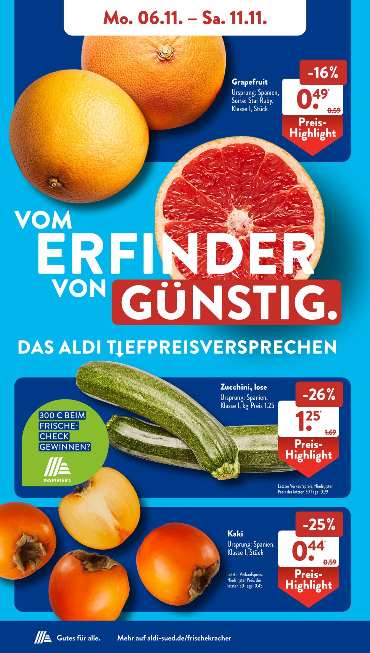 Prospekt ALDI SÜD 06.11.2023 - 11.11.2023