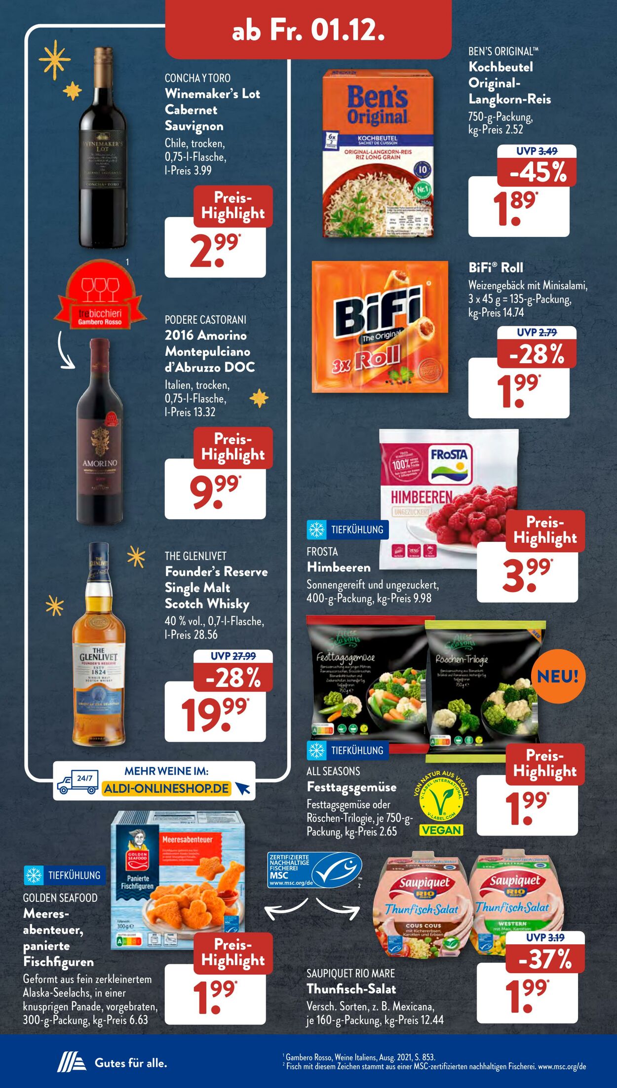 Prospekt ALDI SÜD 27.11.2023 - 02.12.2023