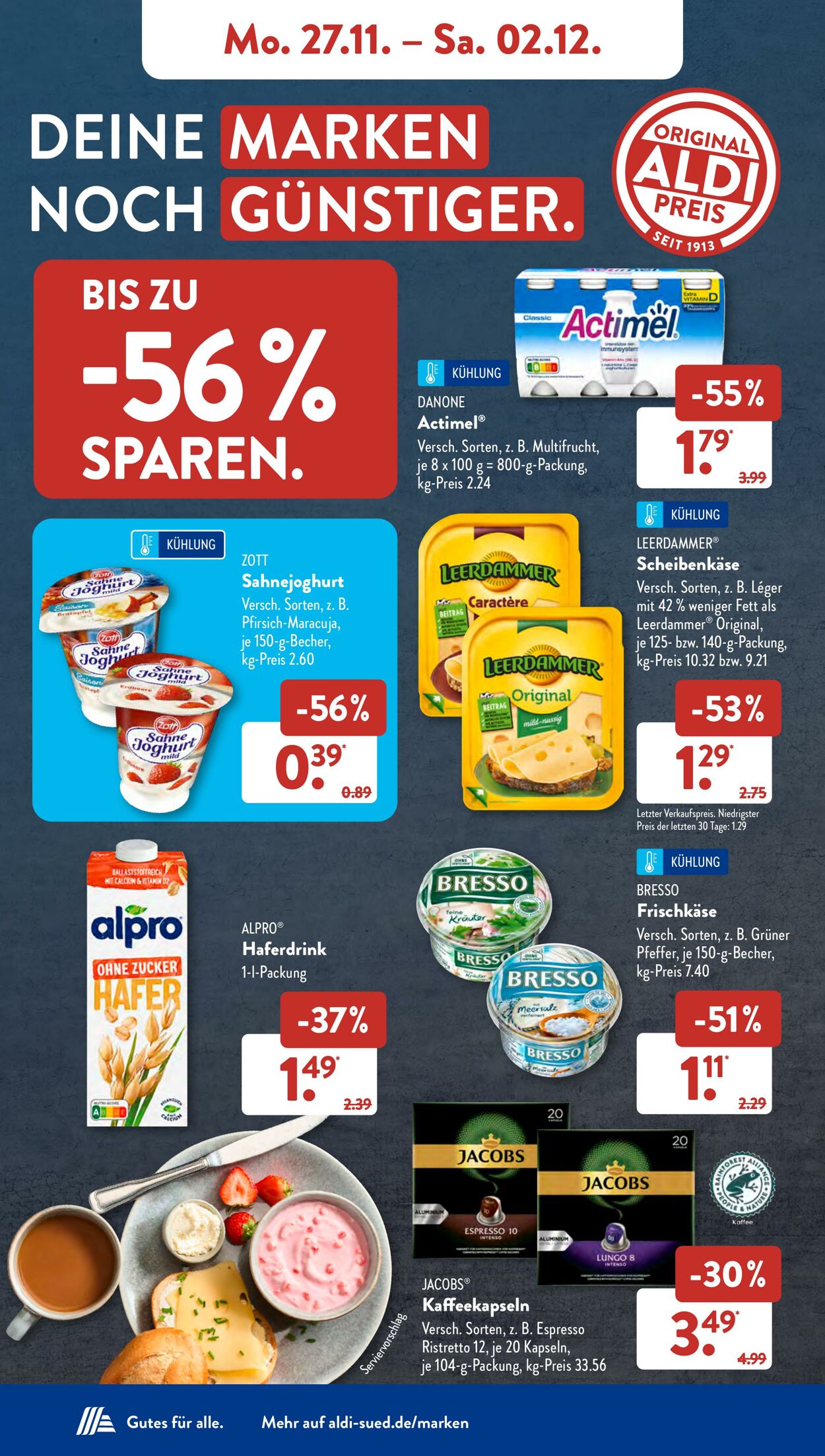 Prospekt ALDI SÜD 27.11.2023 - 02.12.2023