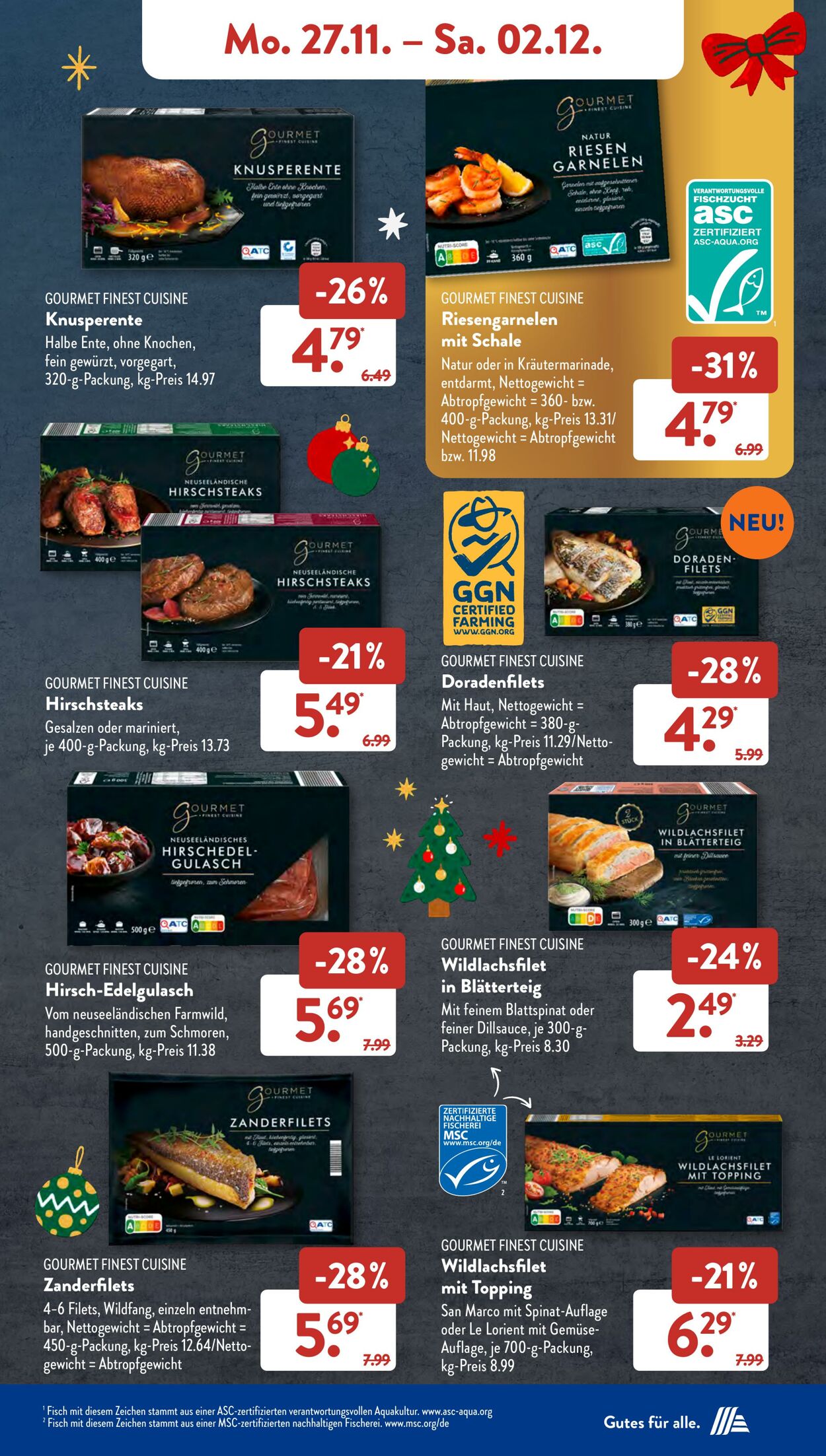 Prospekt ALDI SÜD 27.11.2023 - 02.12.2023