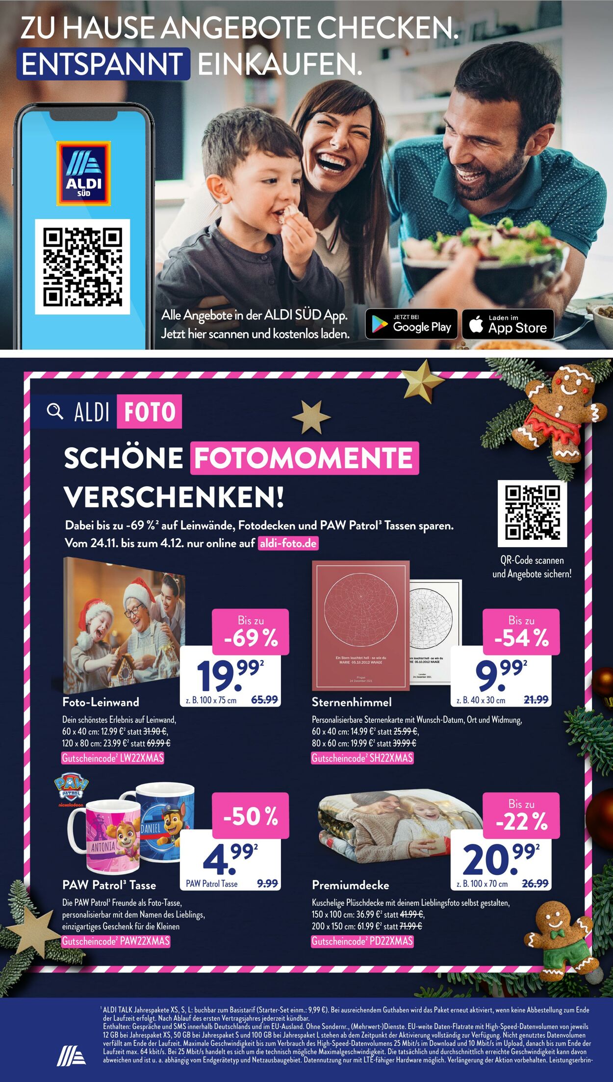 Prospekt ALDI SÜD 28.11.2022 - 03.12.2022