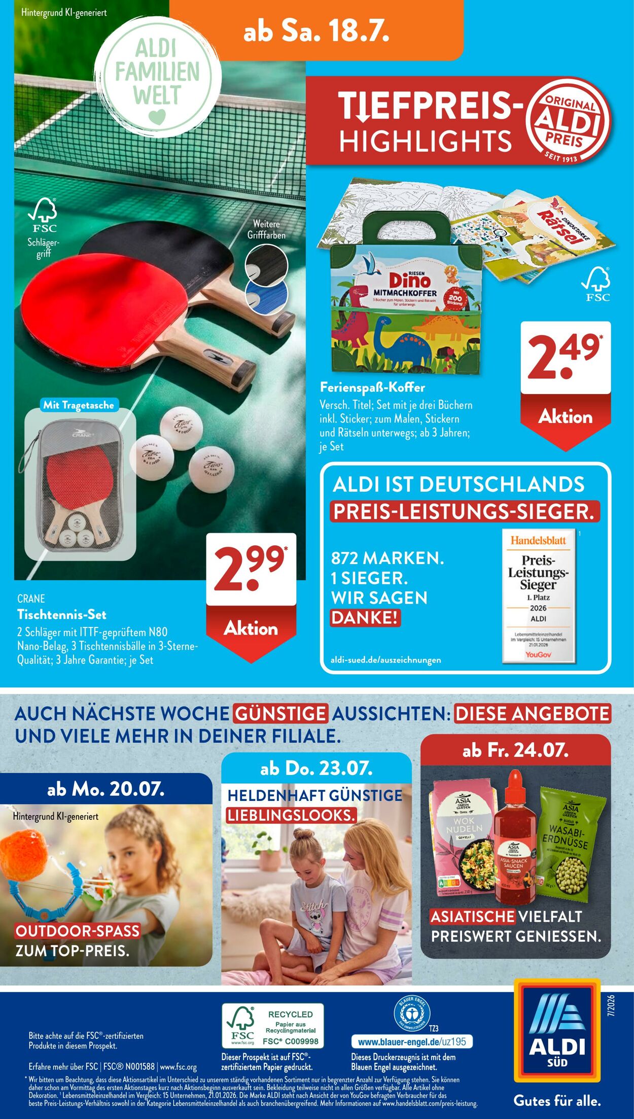 Prospekt ALDI SÜD 28.06.2026 - 06.07.2026