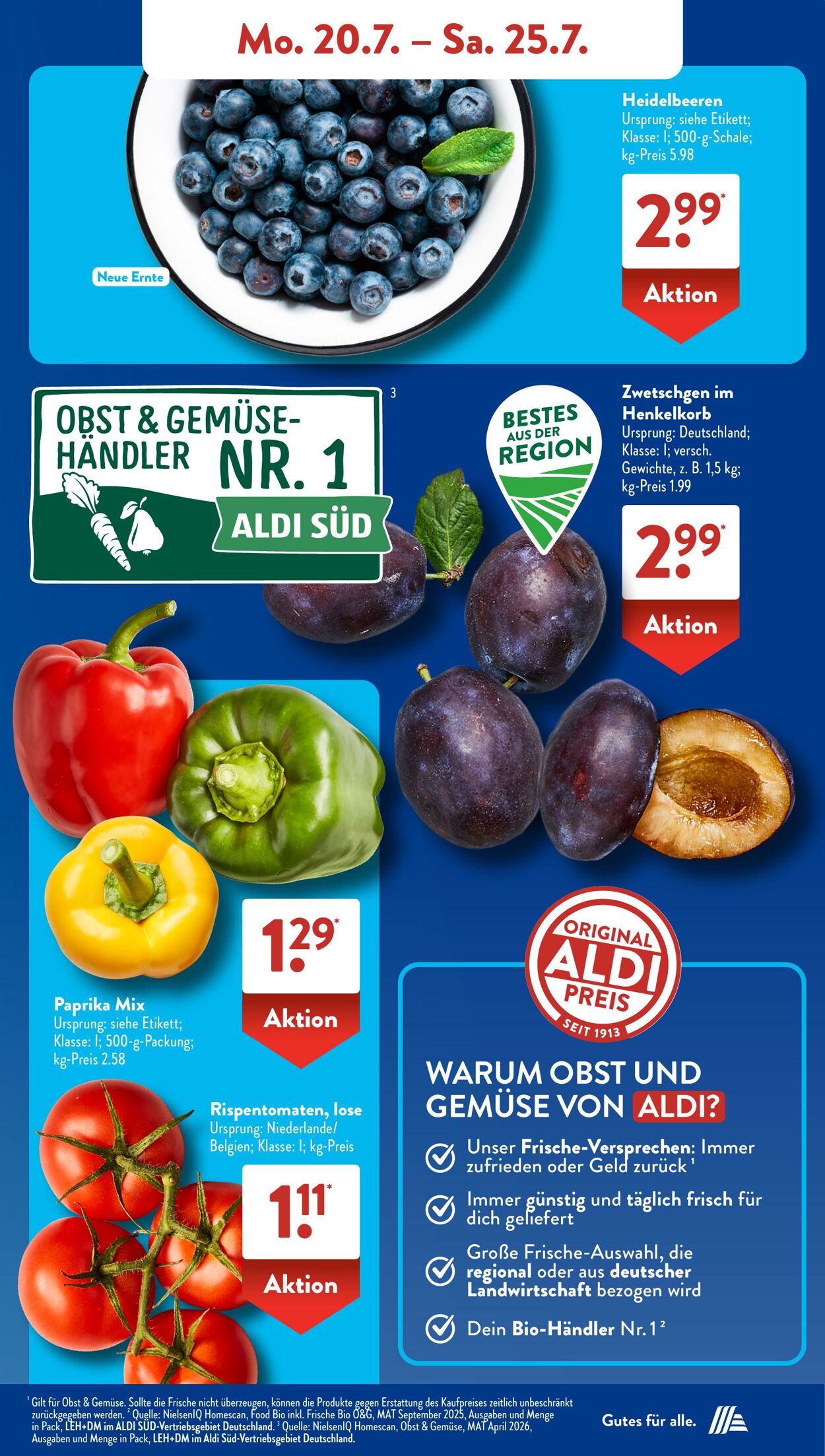 Prospekt ALDI SÜD 19.07.2026 - 27.07.2026
