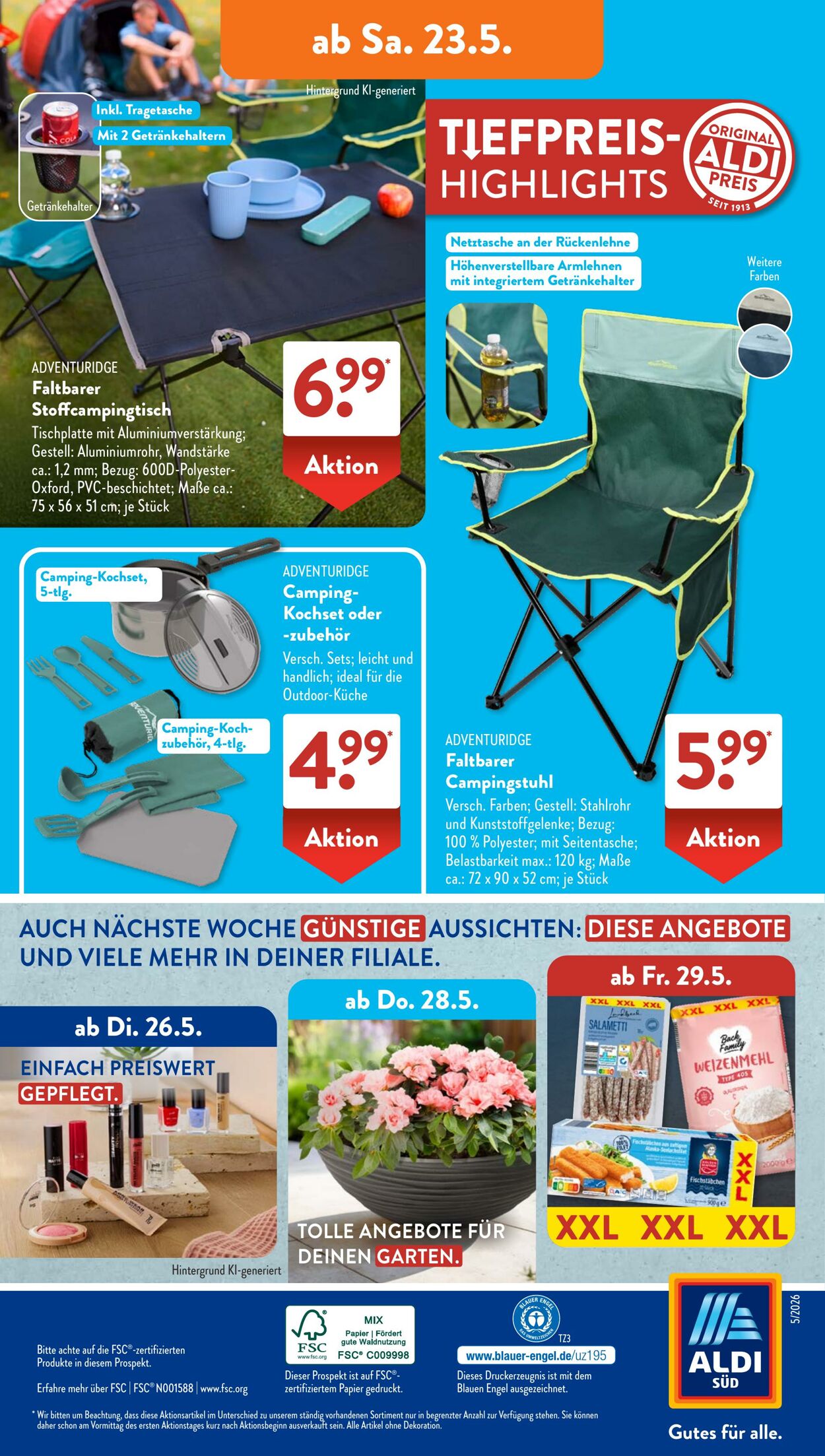Prospekt ALDI SÜD 17.05.2026 - 25.05.2026
