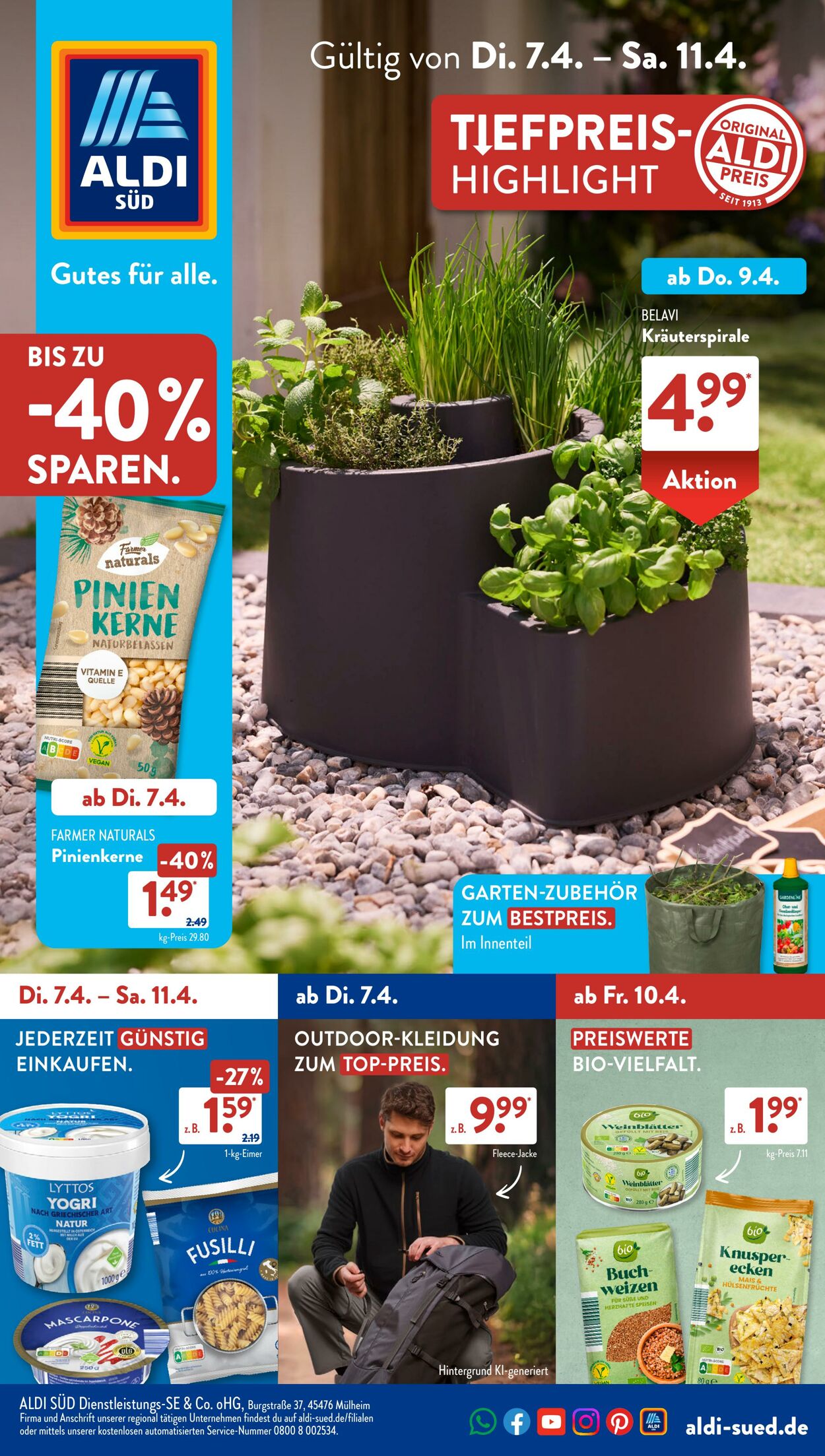 Prospekt ALDI SÜD 01.04.2026 - 09.04.2026