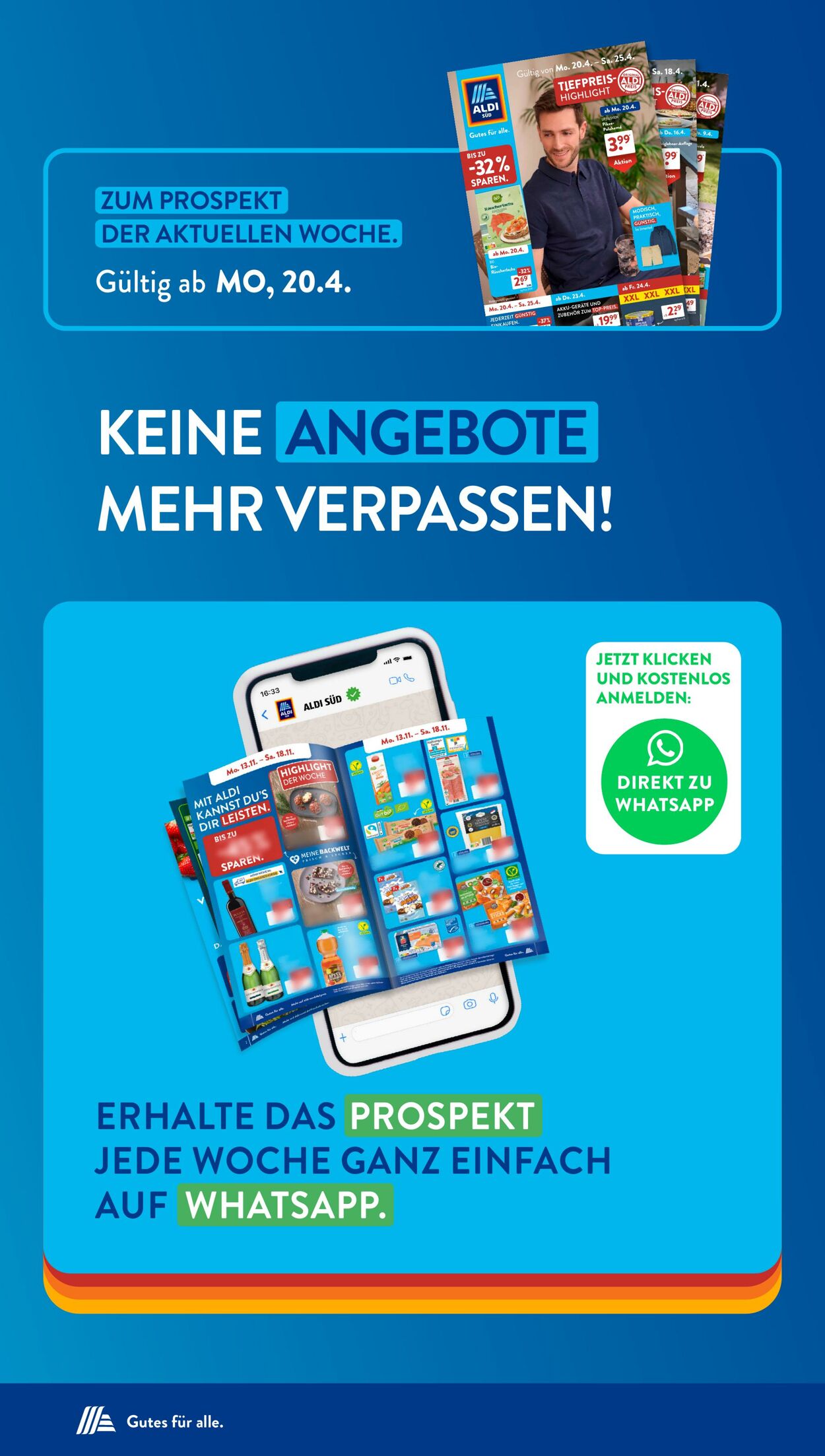 Prospekt ALDI SÜD 19.04.2026 - 27.04.2026