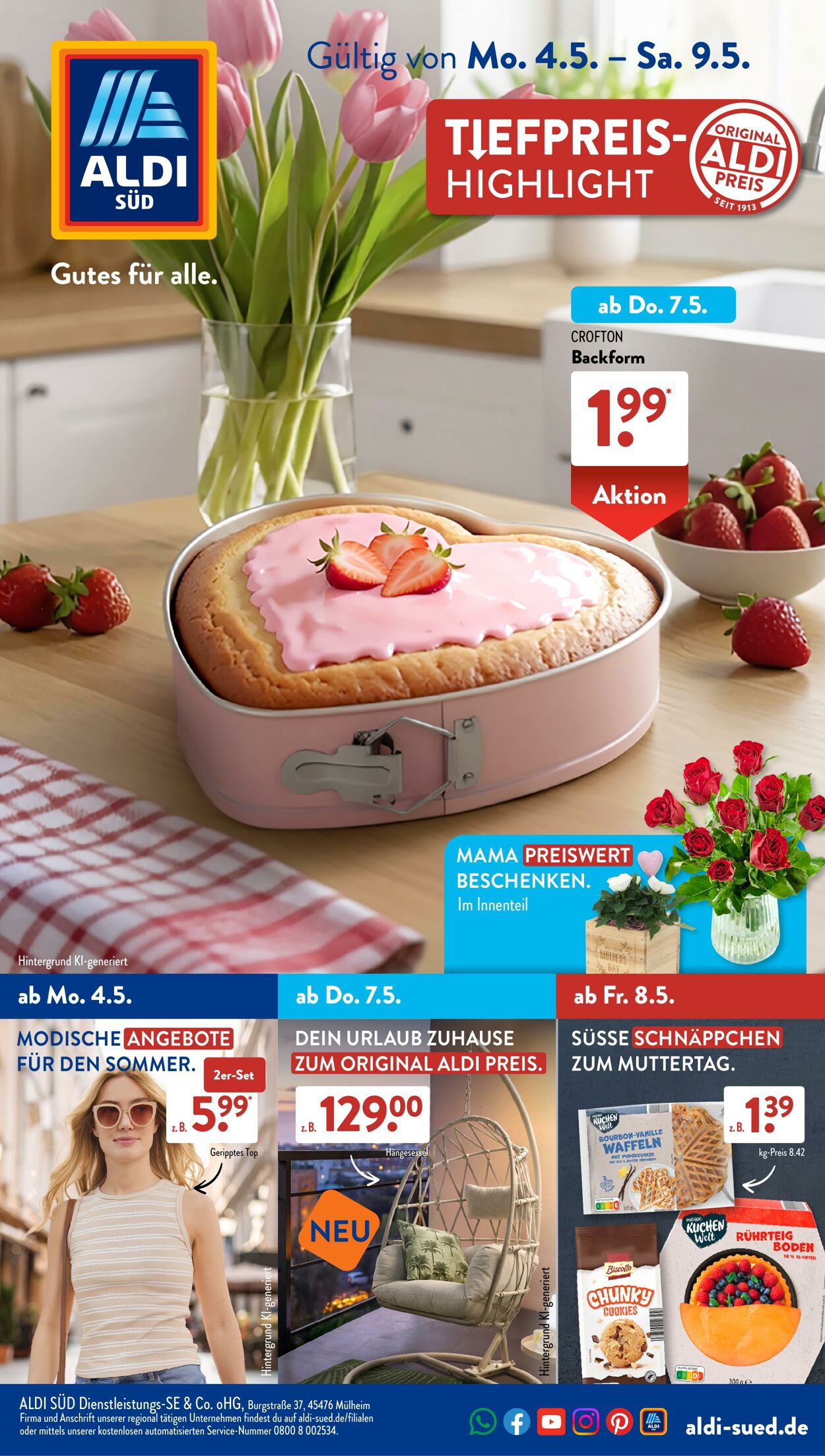 Prospekt ALDI SÜD 19.04.2026 - 27.04.2026