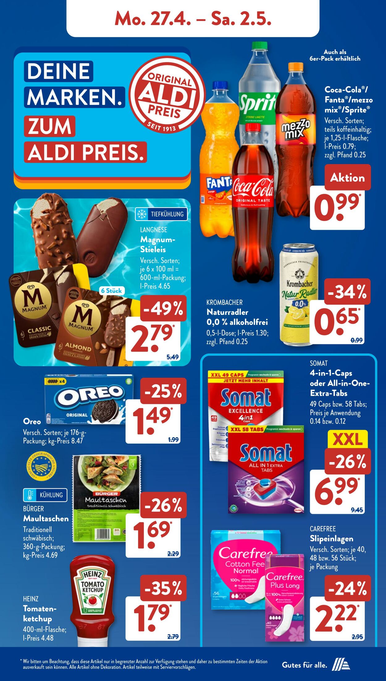 Prospekt ALDI SÜD 26.04.2026 - 04.05.2026