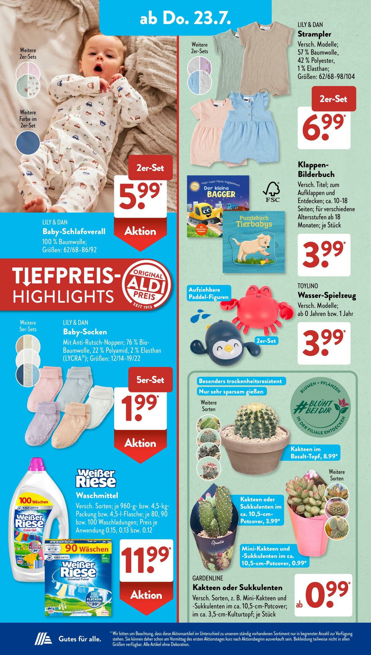 Prospekt ALDI SÜD 17.07.2026 - 25.07.2026