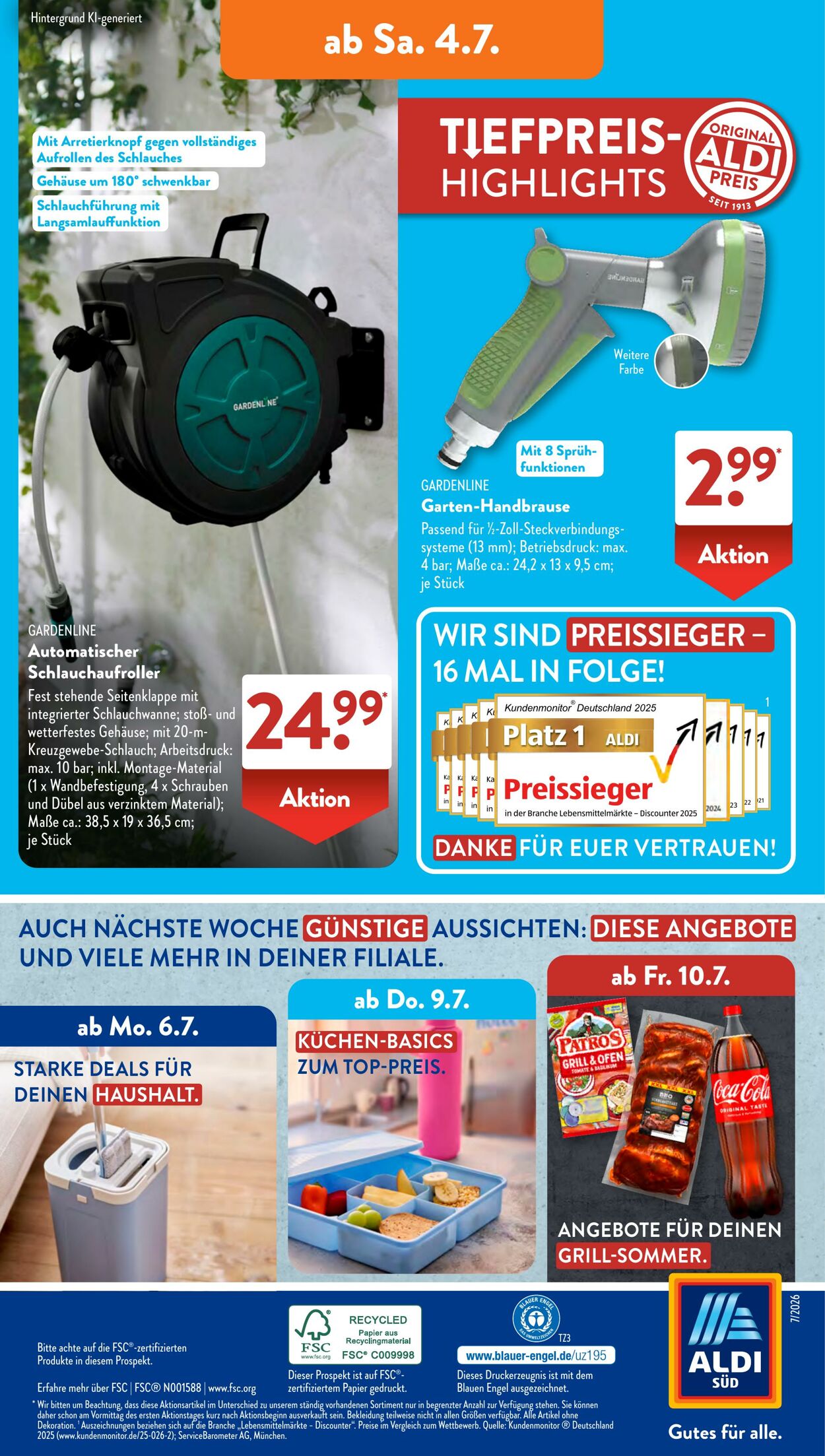Prospekt ALDI SÜD 28.06.2026 - 06.07.2026