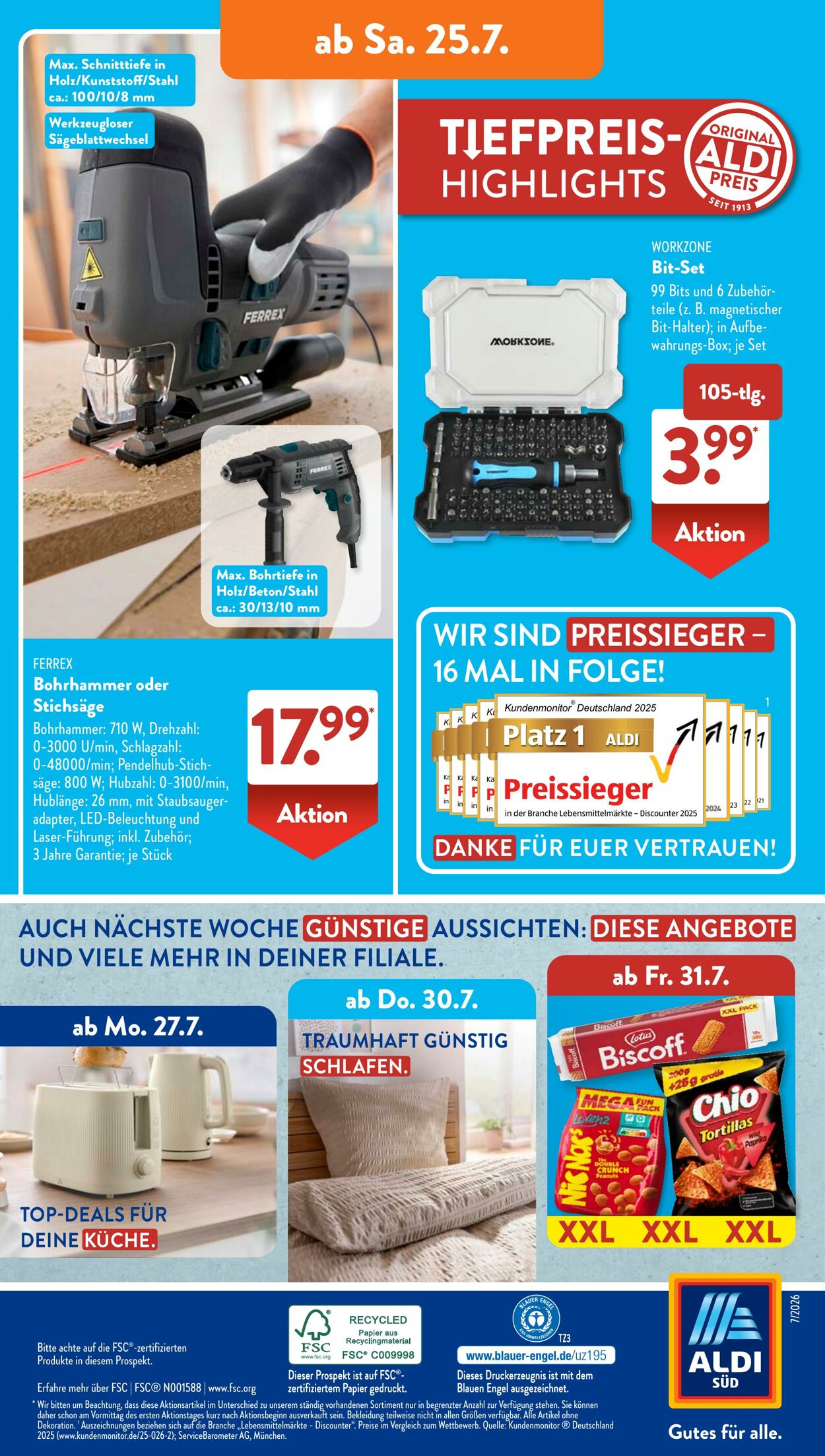 Prospekt ALDI SÜD 06.07.2026 - 14.07.2026