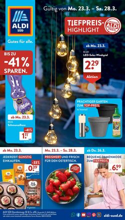 Prospekt ALDI SÜD 16.03.2026 - 24.03.2026