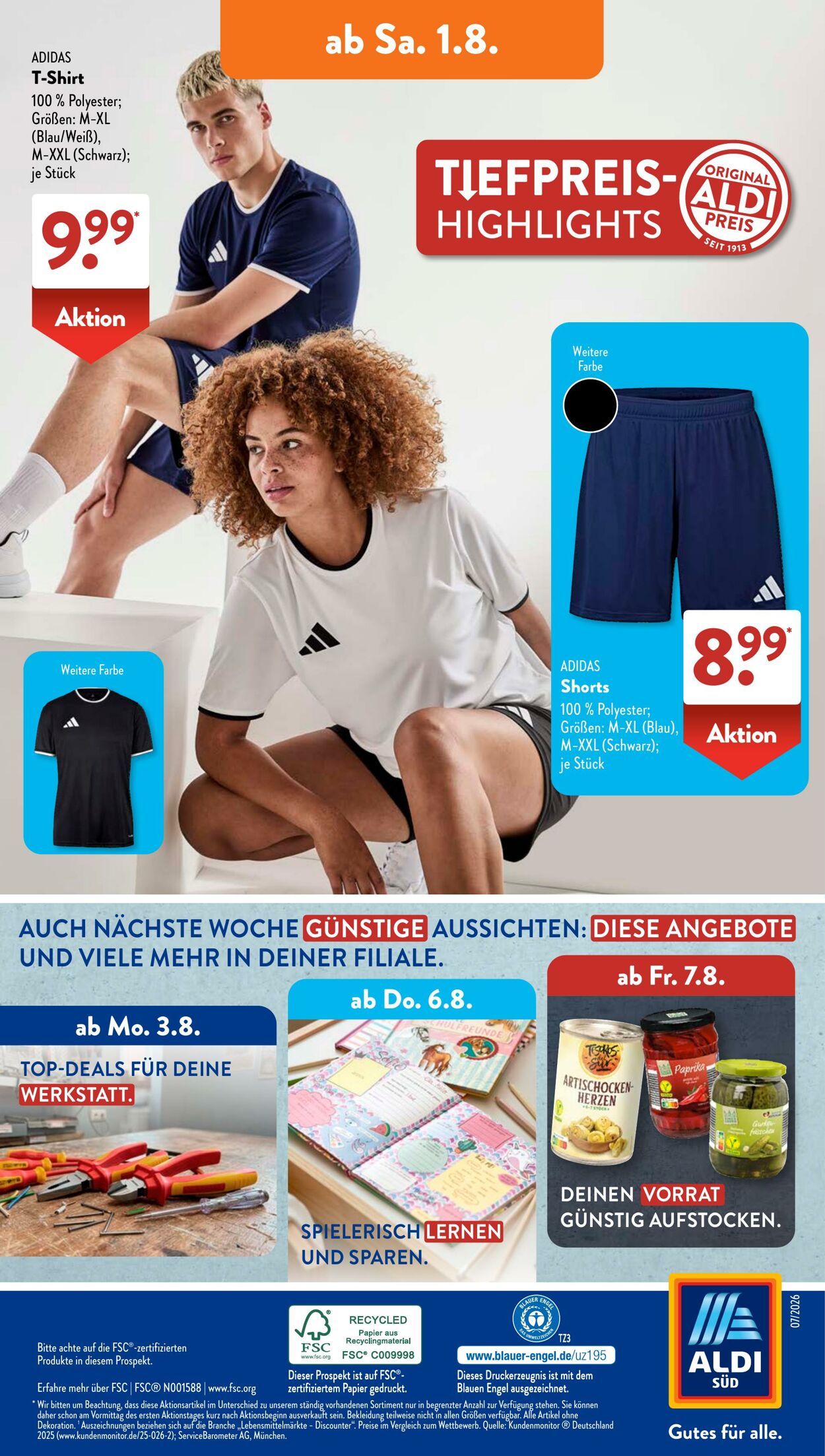 Prospekt ALDI SÜD 12.07.2026 - 20.07.2026
