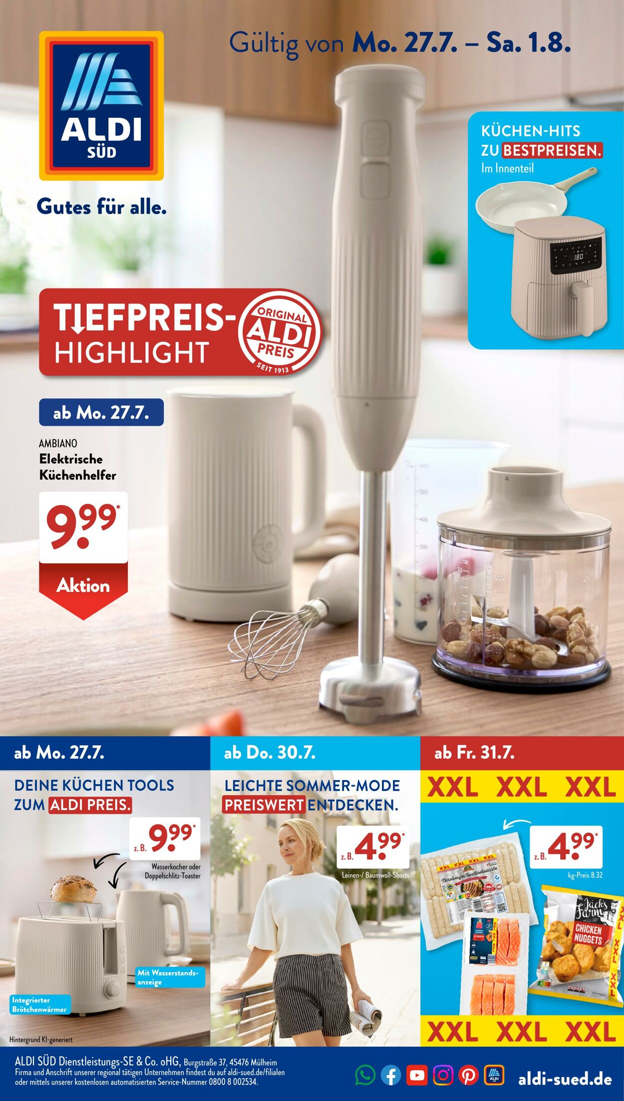 Prospekt ALDI SÜD 12.07.2026 - 20.07.2026