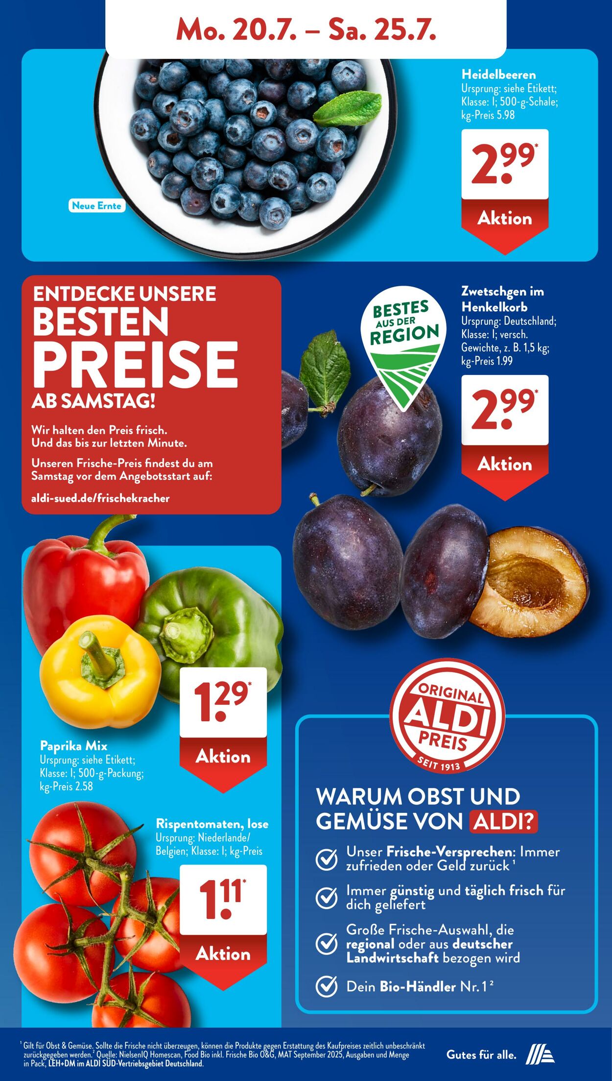 Prospekt ALDI SÜD 14.07.2026 - 22.07.2026