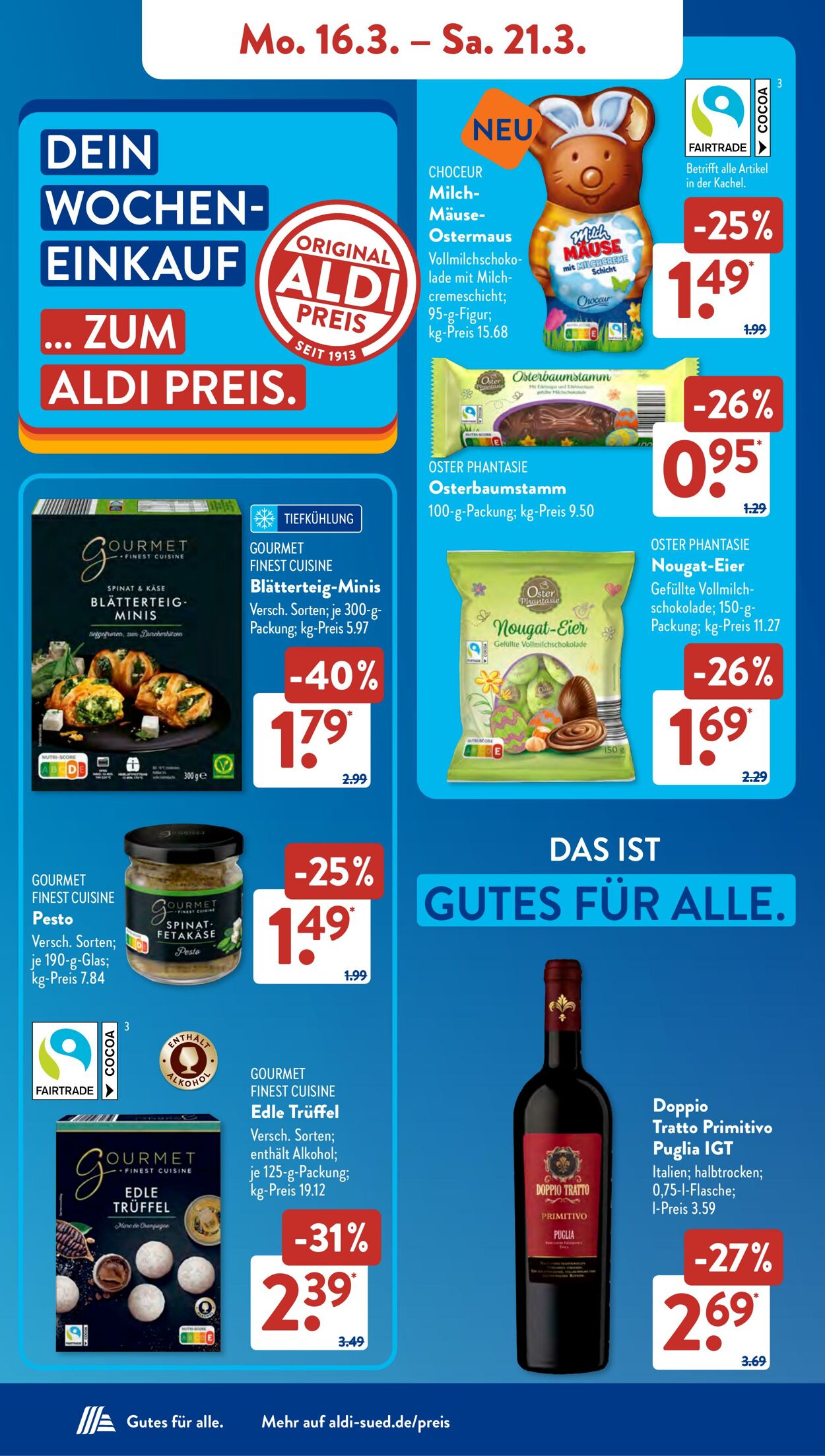 Prospekt ALDI SÜD 08.03.2026 - 16.03.2026