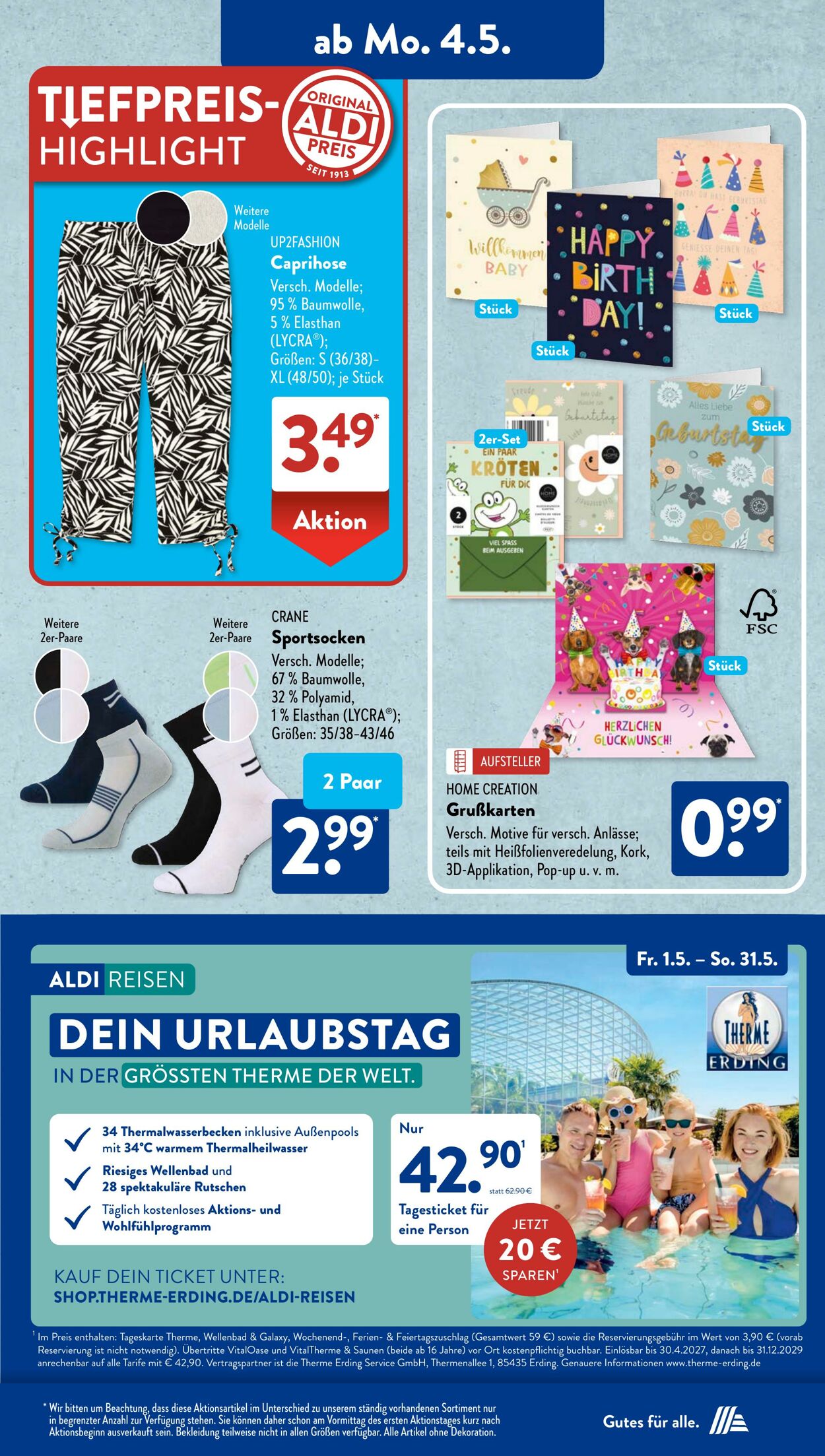 Prospekt ALDI SÜD 22.04.2026 - 30.04.2026