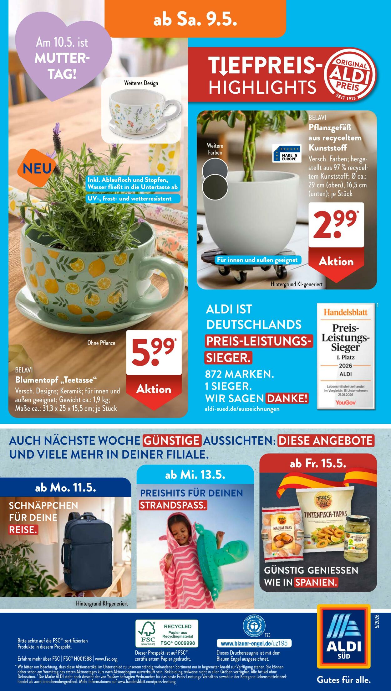 Prospekt ALDI SÜD 22.04.2026 - 30.04.2026